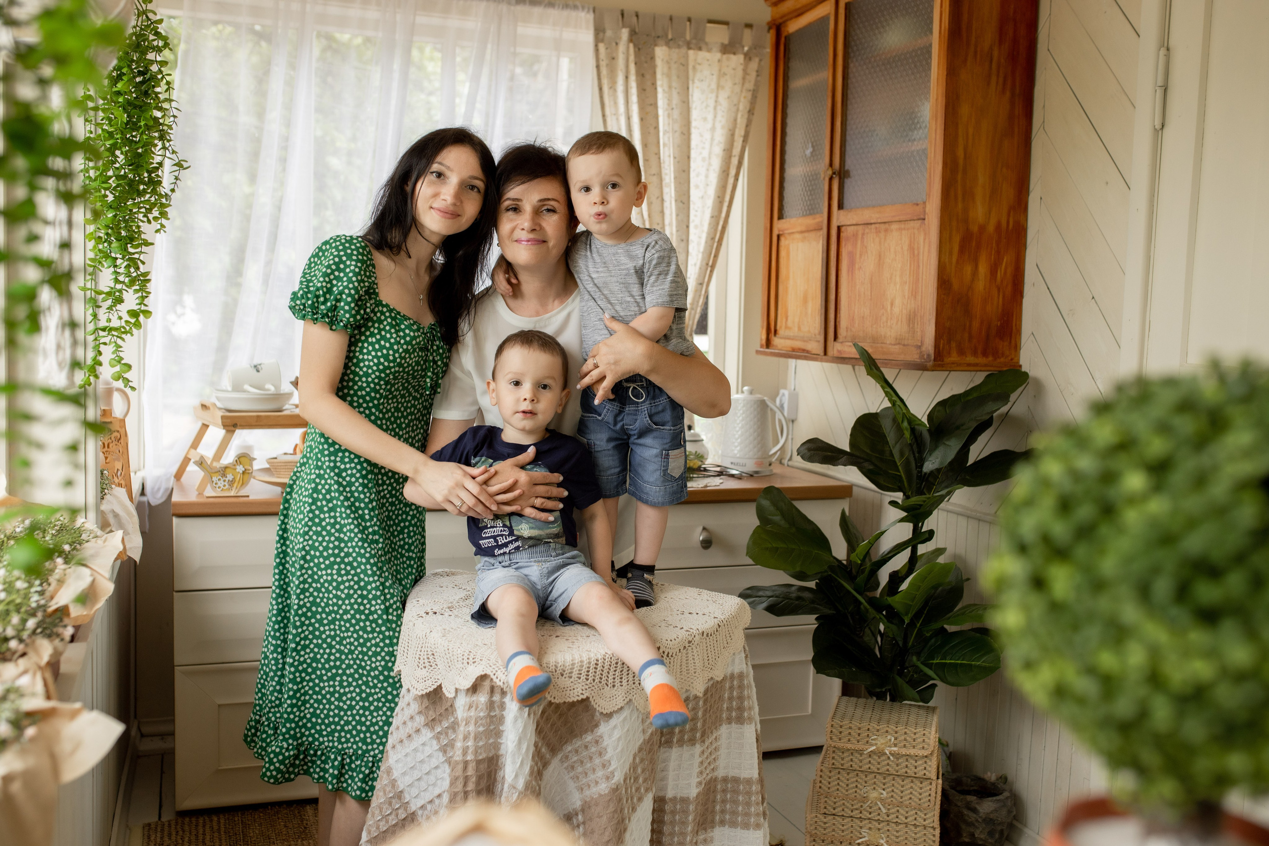 Семейная фотосессия на даче. Фотограф в Железнодорожном и Балашихе