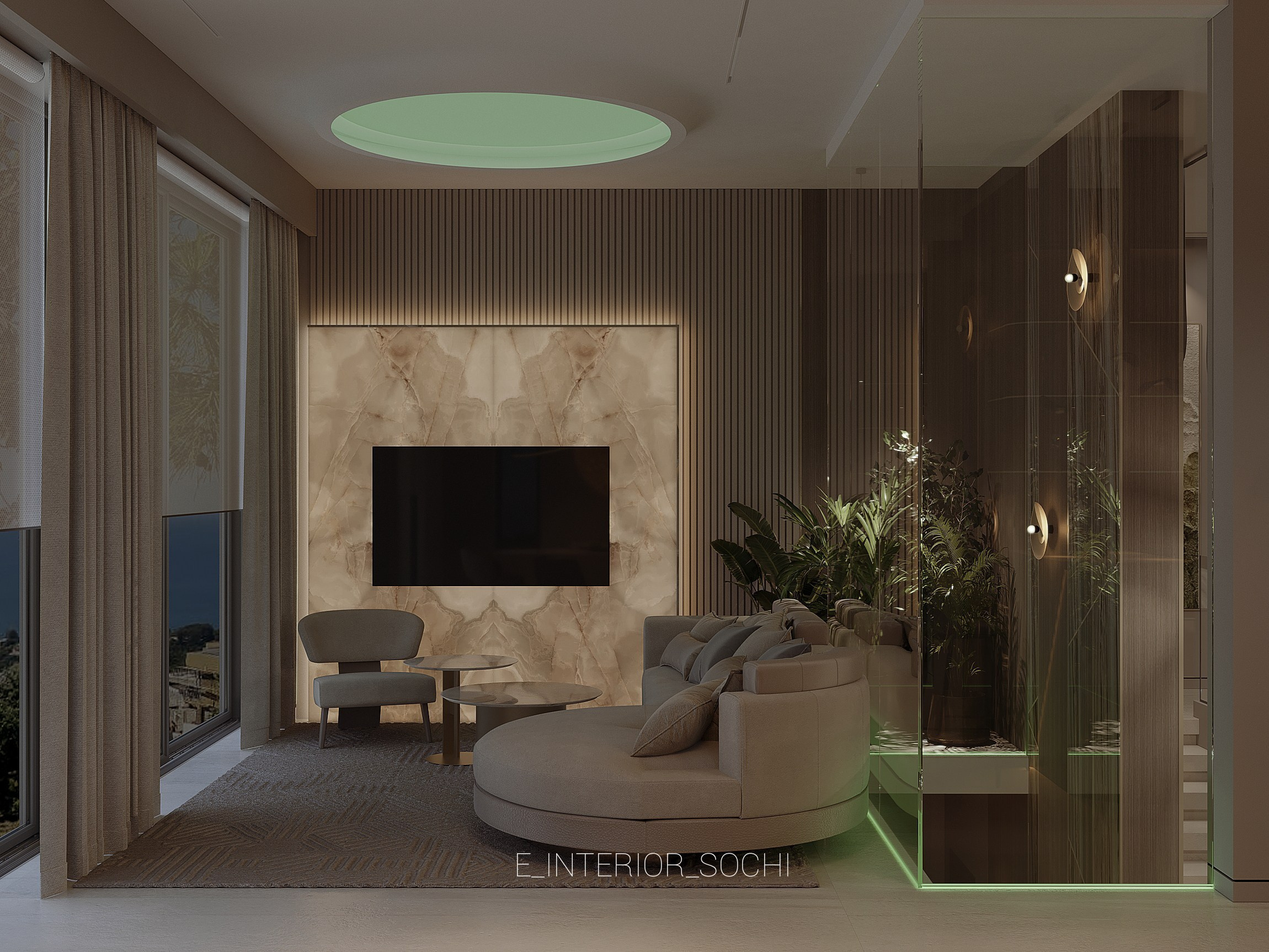 AIR_STONEWOOD. Дизайн интерьера Евгения Тисленко