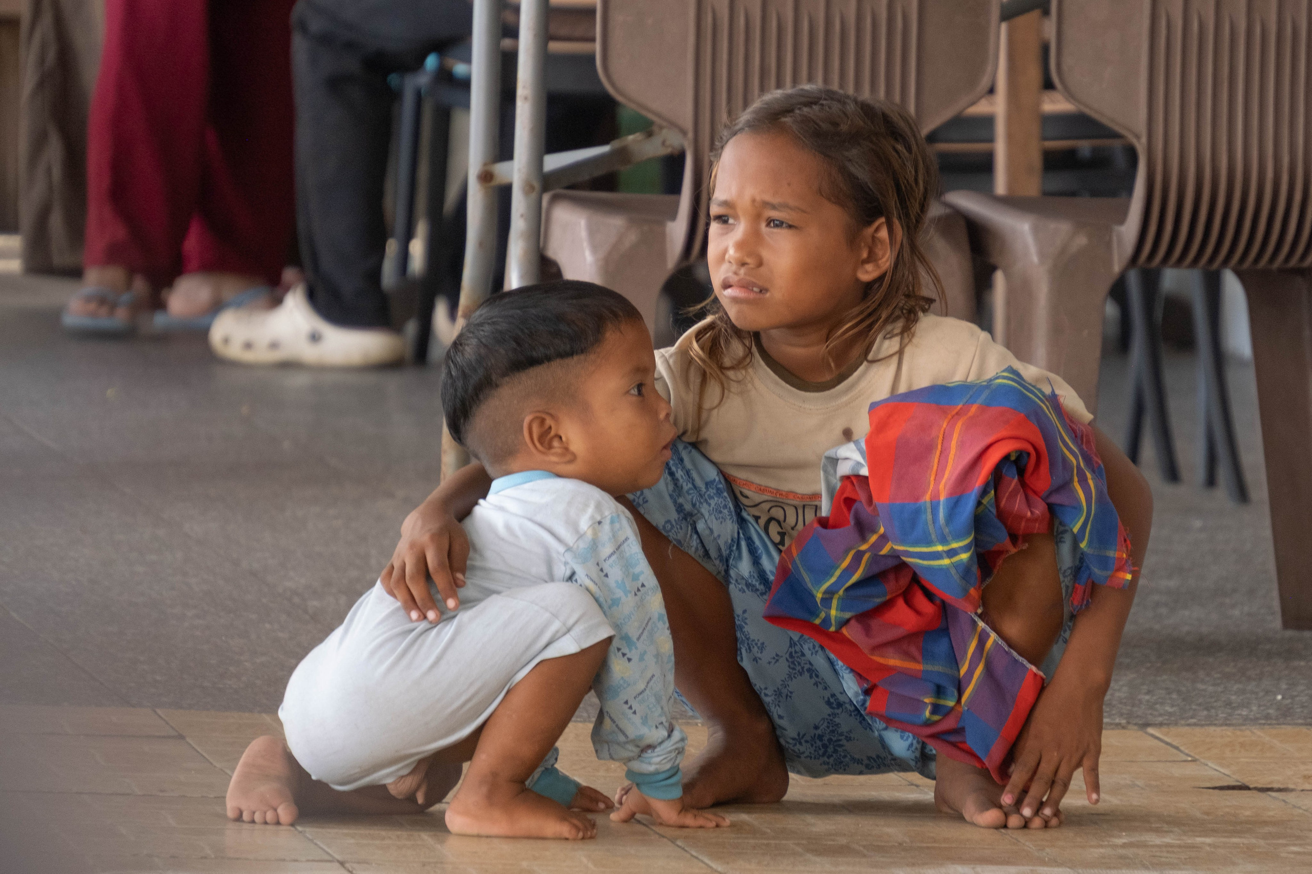 Остров Борнео, город Семпорна. Причал и рынок. Фотографии из путешествий