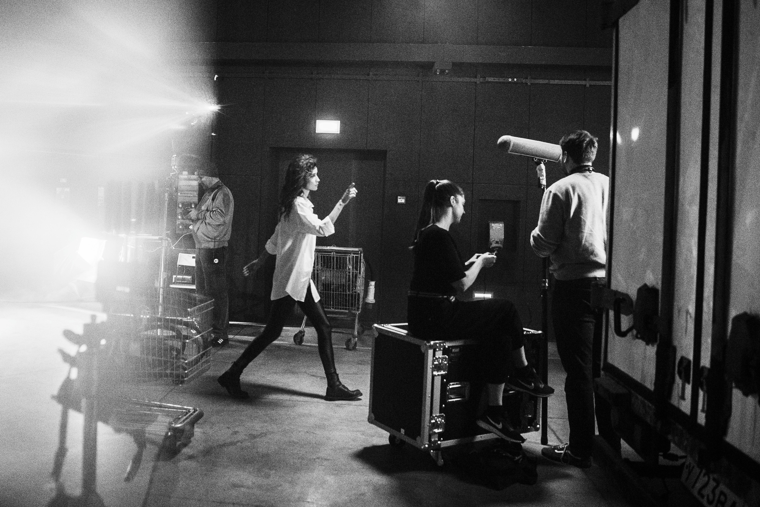 ФК Би-2 & Лиза Громова Мосфильм. Ольга Пилант. АРТ, бэкстейдж, свадебная и семейная фотография, городской портрет, интерьерная фотография
