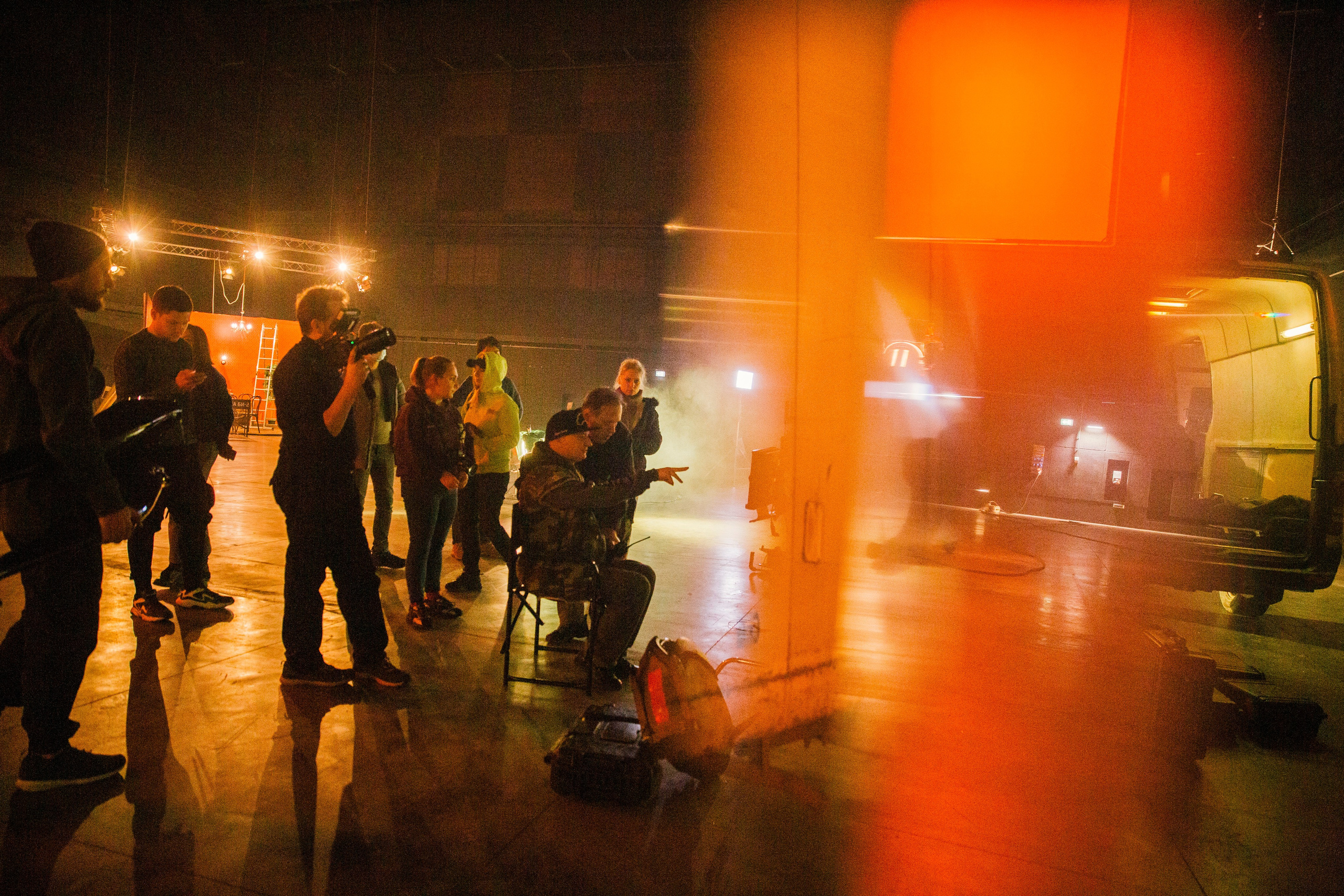 ФК Би-2 & Лиза Громова Мосфильм. Ольга Пилант. АРТ, бэкстейдж, свадебная и семейная фотография, городской портрет, интерьерная фотография