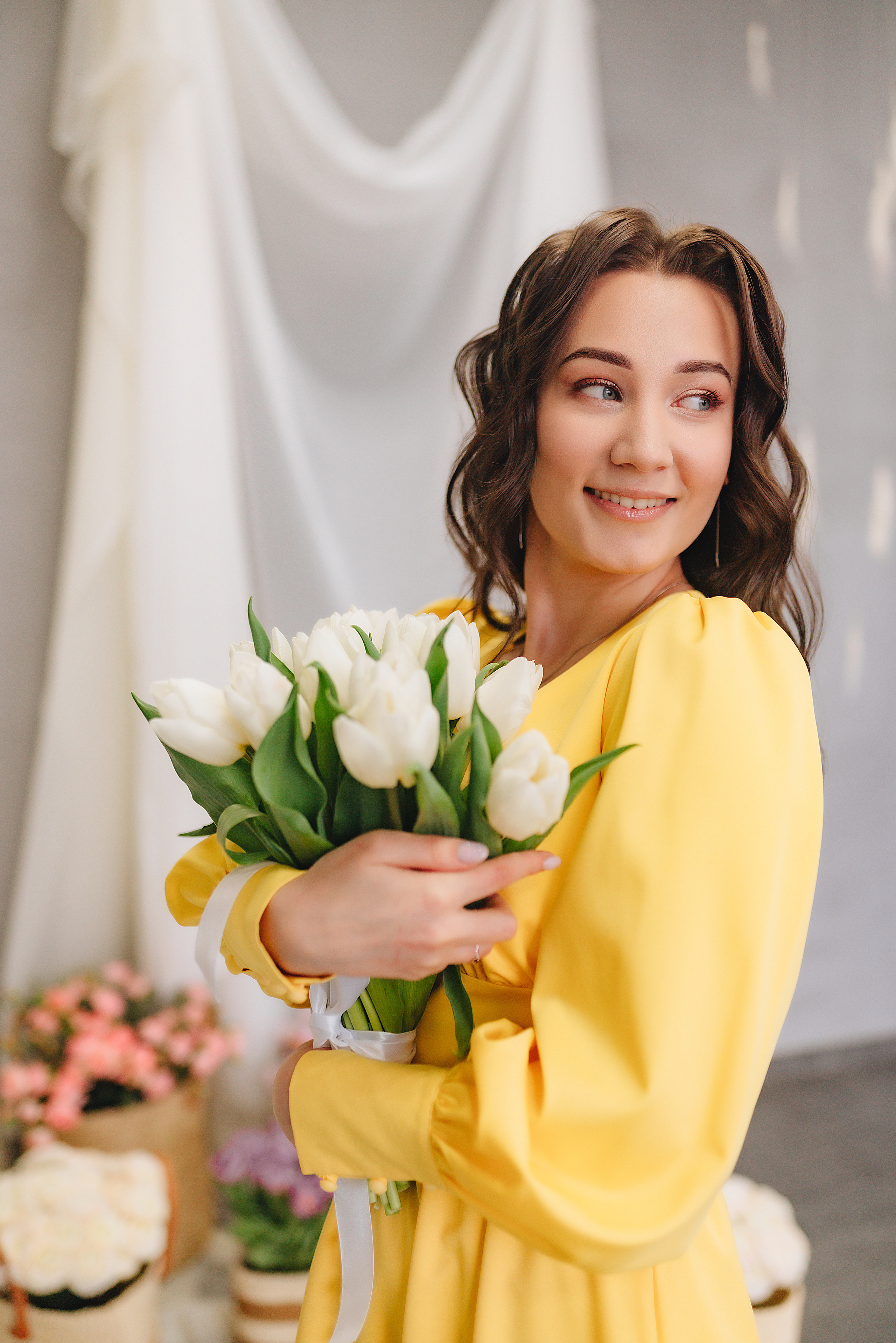 Анастасия | Фотодень с цветами. Фотограф Карина Шмулёва. Воронеж и область