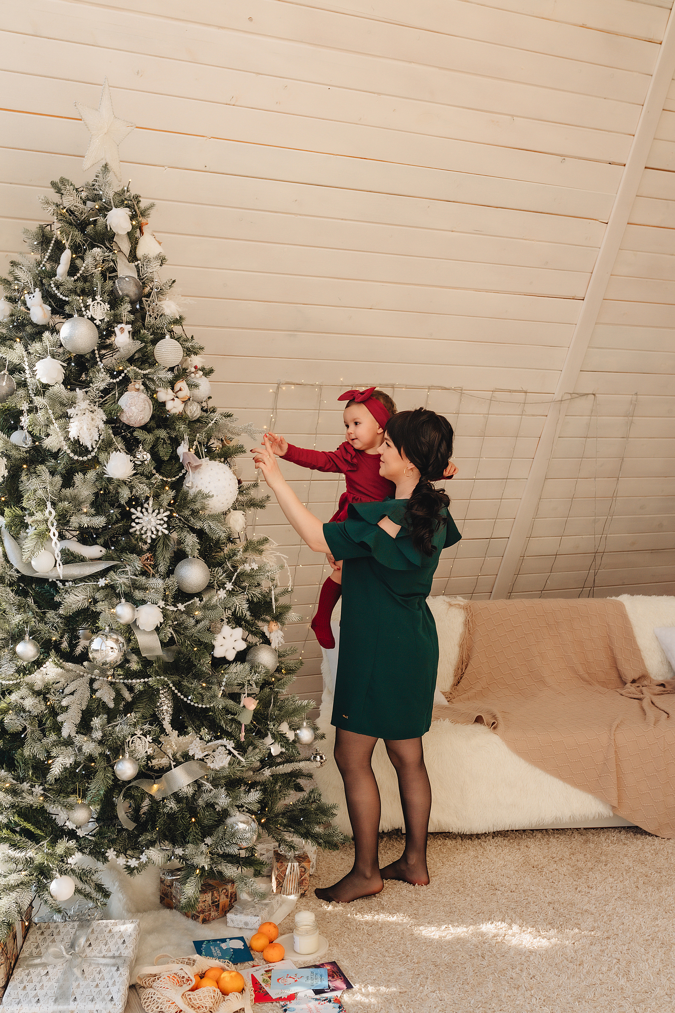 Семья Соколовых | Новогодний фотодень. Фотограф Карина Шмулёва. Воронеж и область