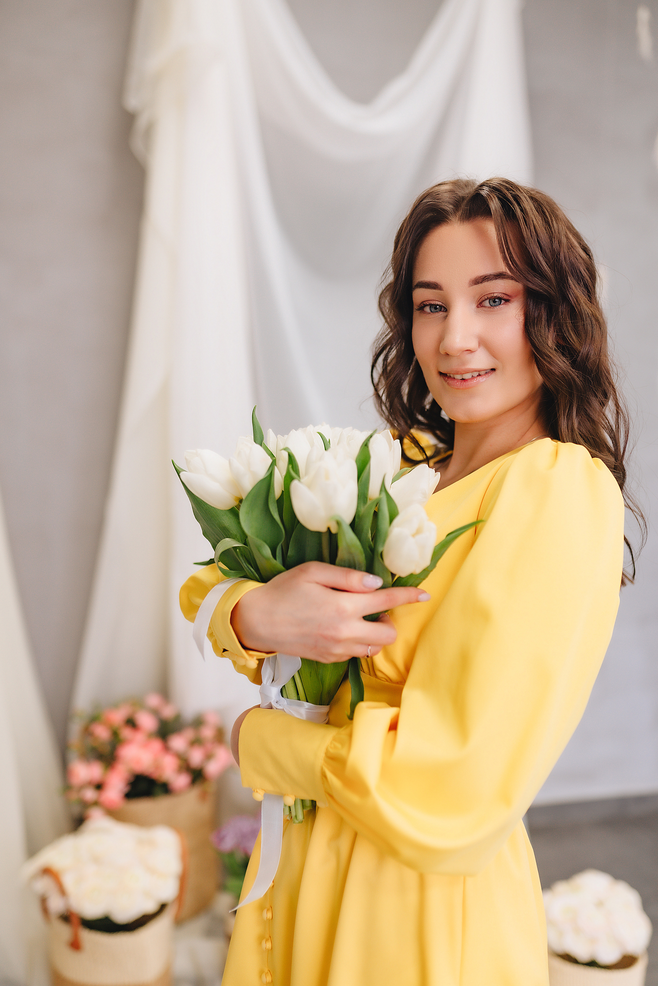 Анастасия | Фотодень с цветами. Фотограф Карина Шмулёва. Воронеж и область