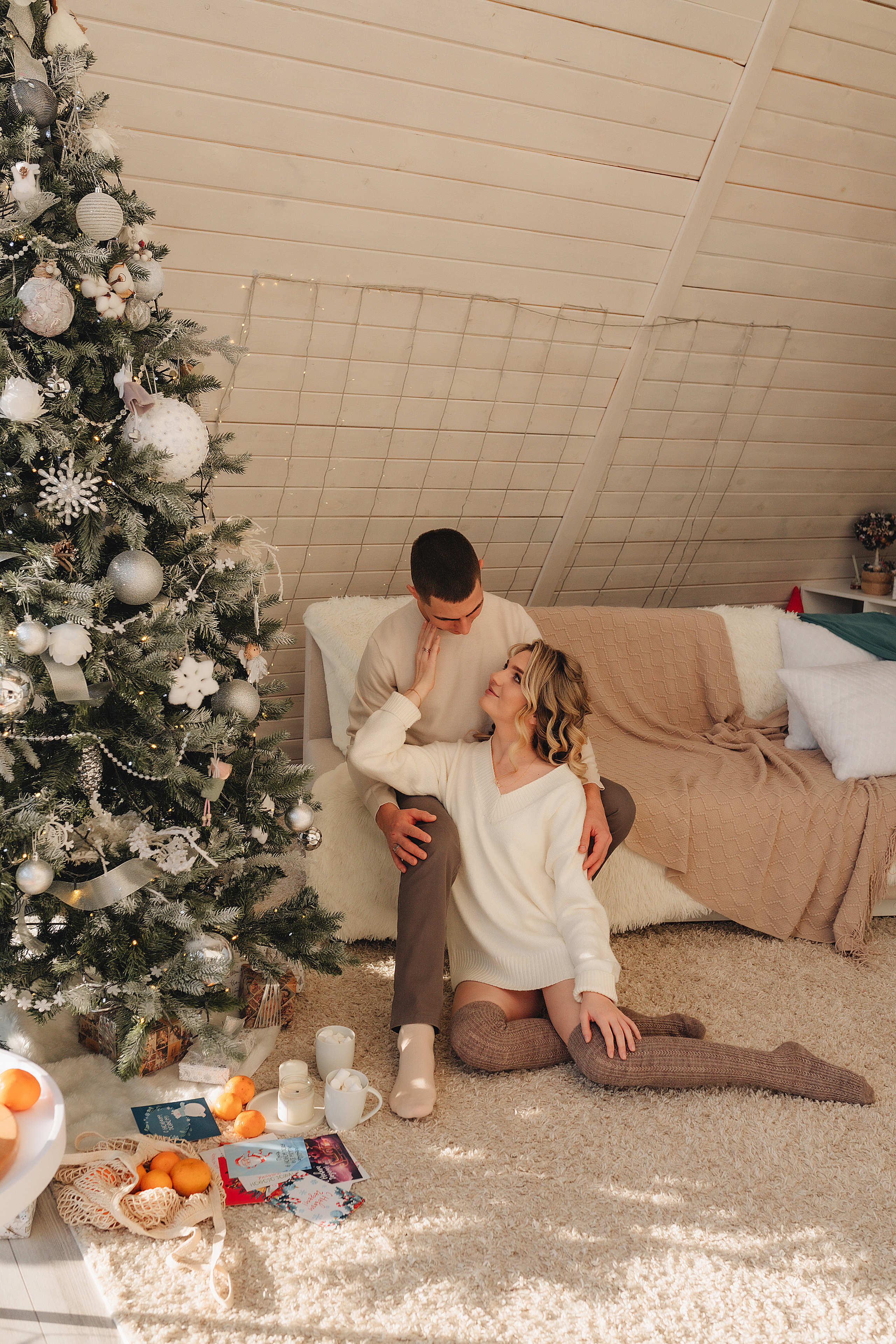 Кристина и Вадим | Новогодний фотодень. Фотограф Карина Шмулёва. Воронеж и область