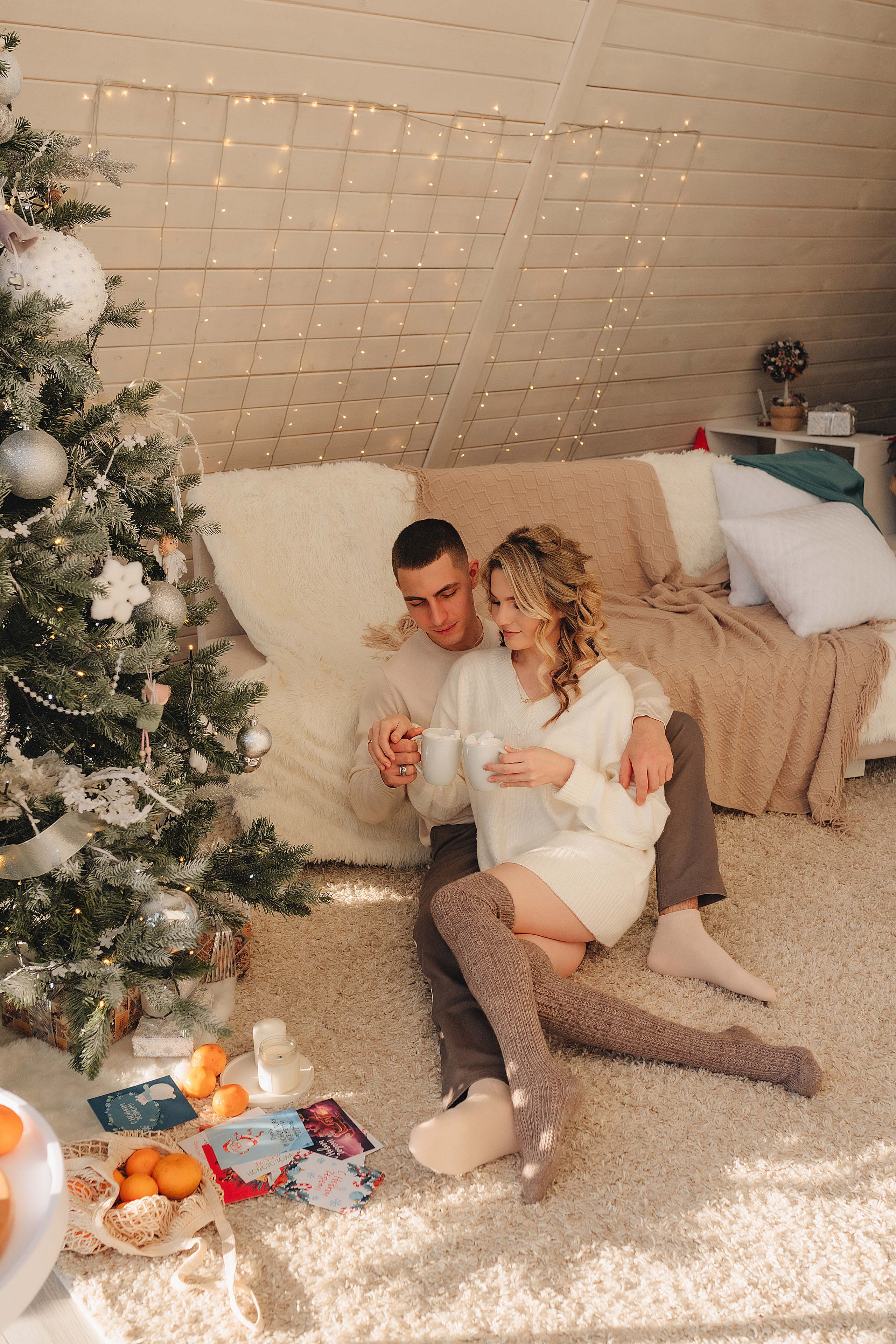 Кристина и Вадим | Новогодний фотодень. Фотограф Карина Шмулёва. Воронеж и область