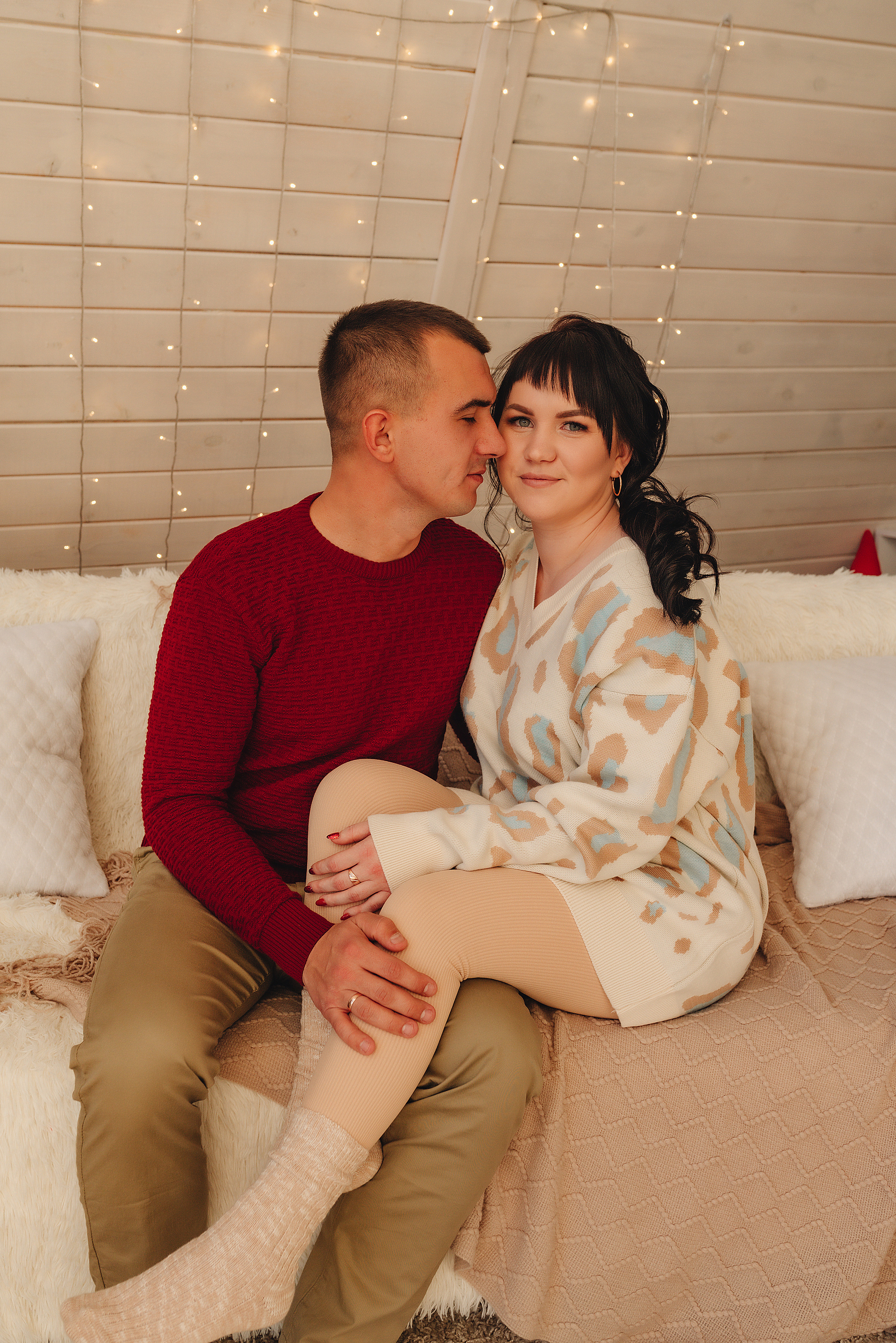 Семья Соколовых | Новогодний фотодень. Фотограф Карина Шмулёва. Воронеж и область