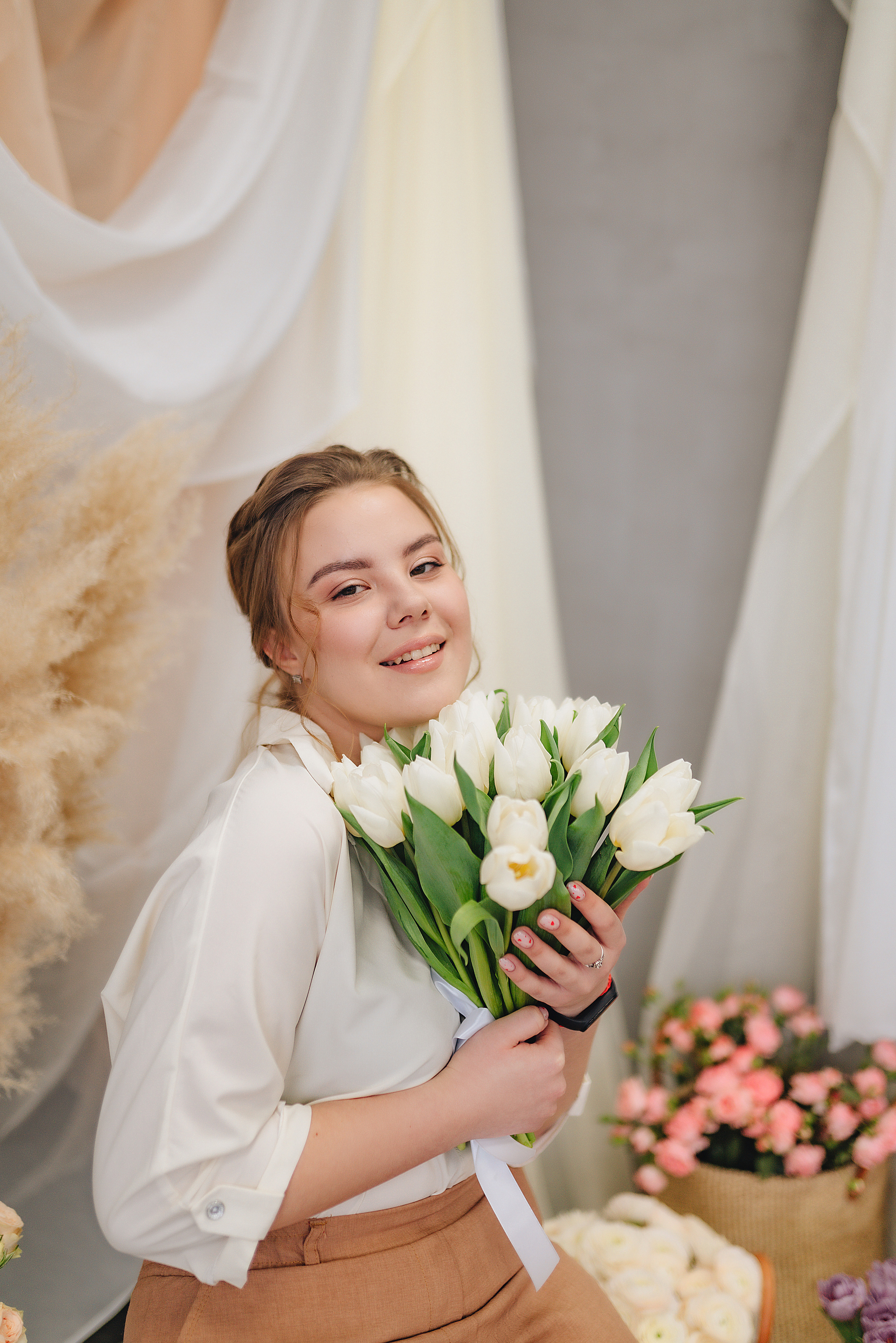Елизавета | Фотодень с цветами. Фотограф Карина Шмулёва. Воронеж и область