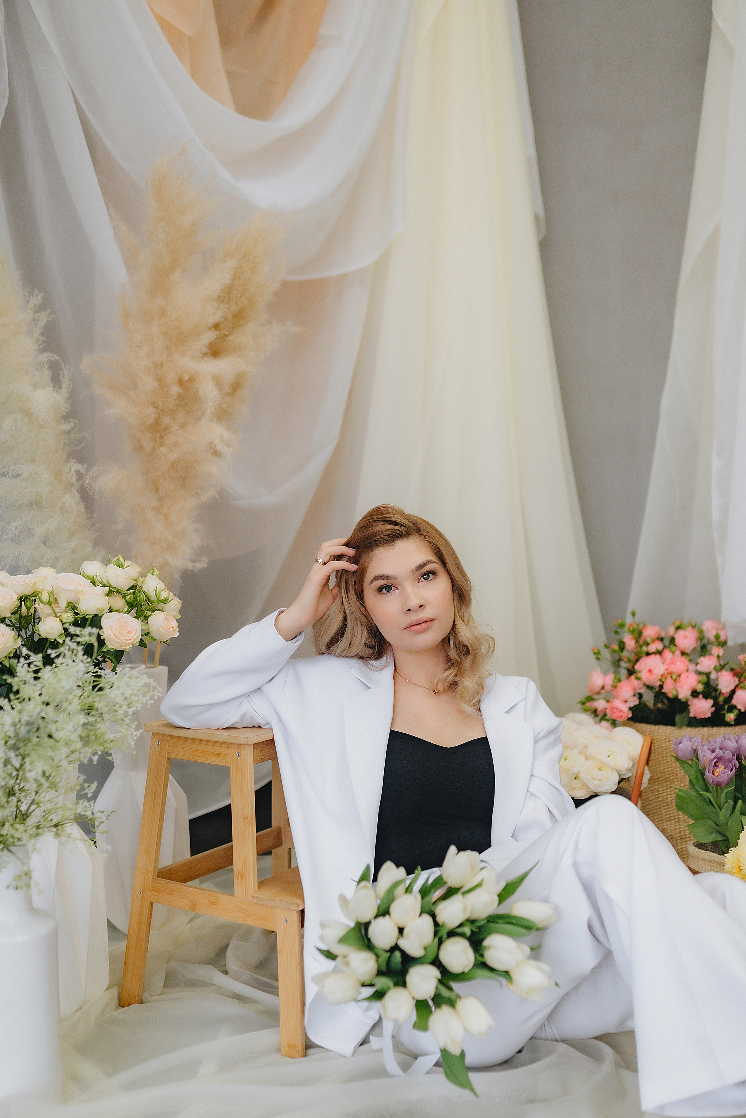 Алина | Фотодень с цветами. Фотограф Карина Шмулёва. Воронеж и область