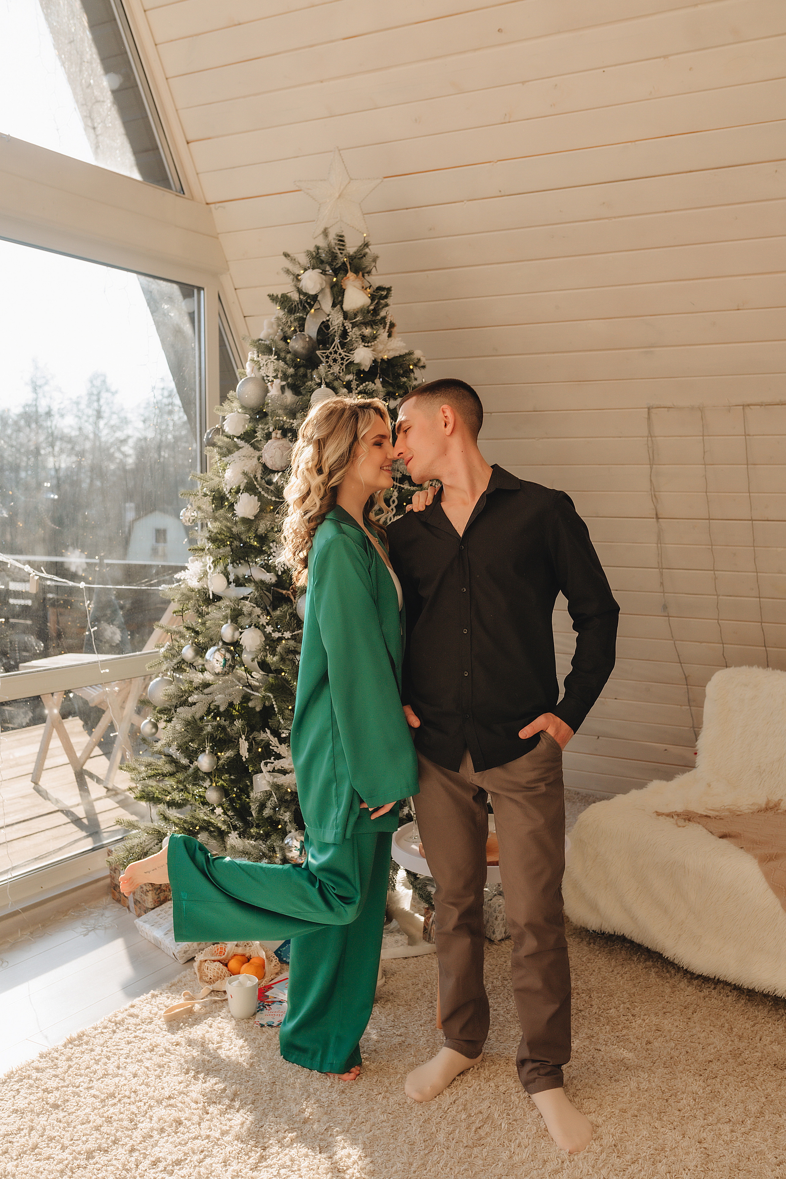 Кристина и Вадим | Новогодний фотодень. Фотограф Карина Шмулёва. Воронеж и область