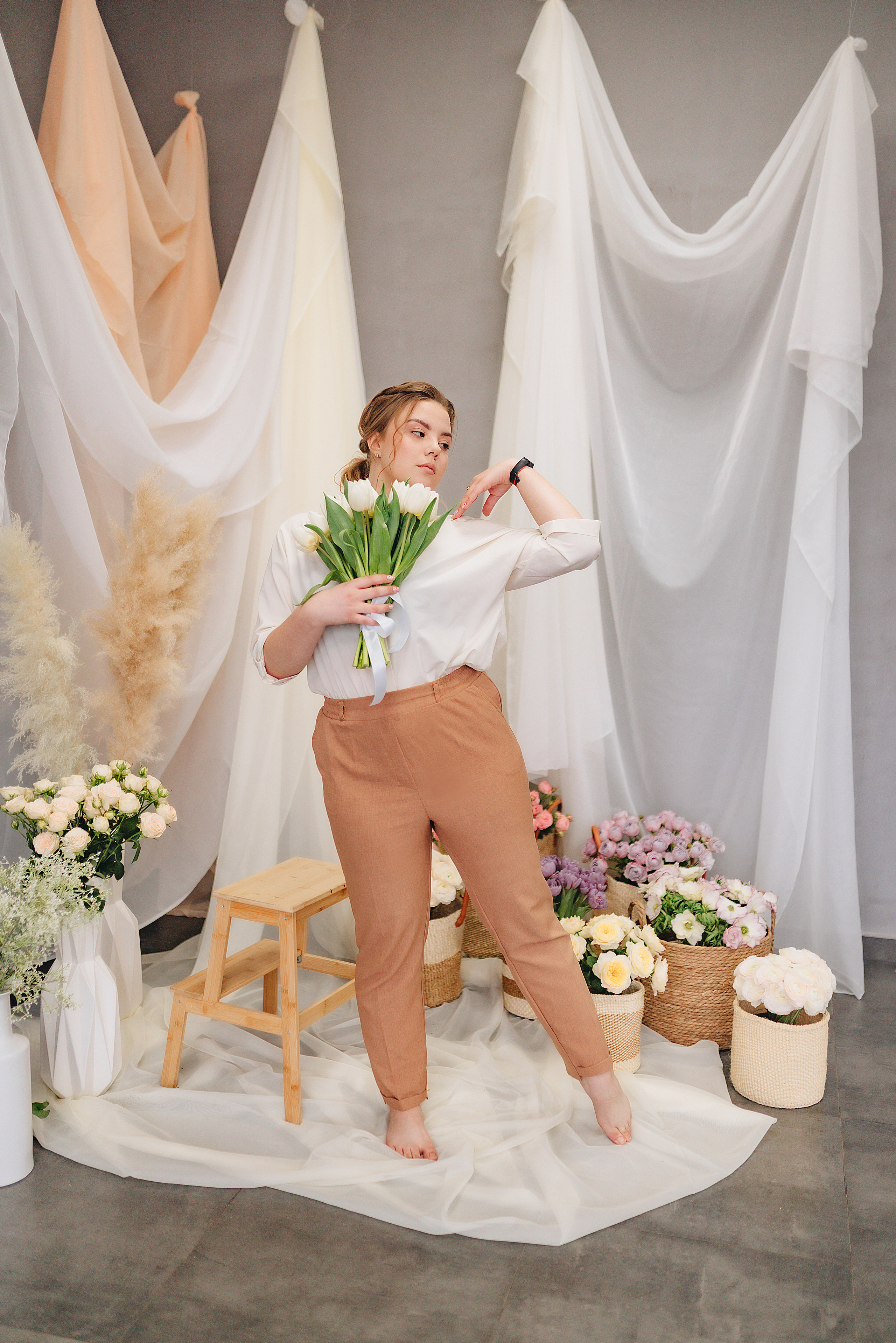 Елизавета | Фотодень с цветами. Фотограф Карина Шмулёва. Воронеж и область