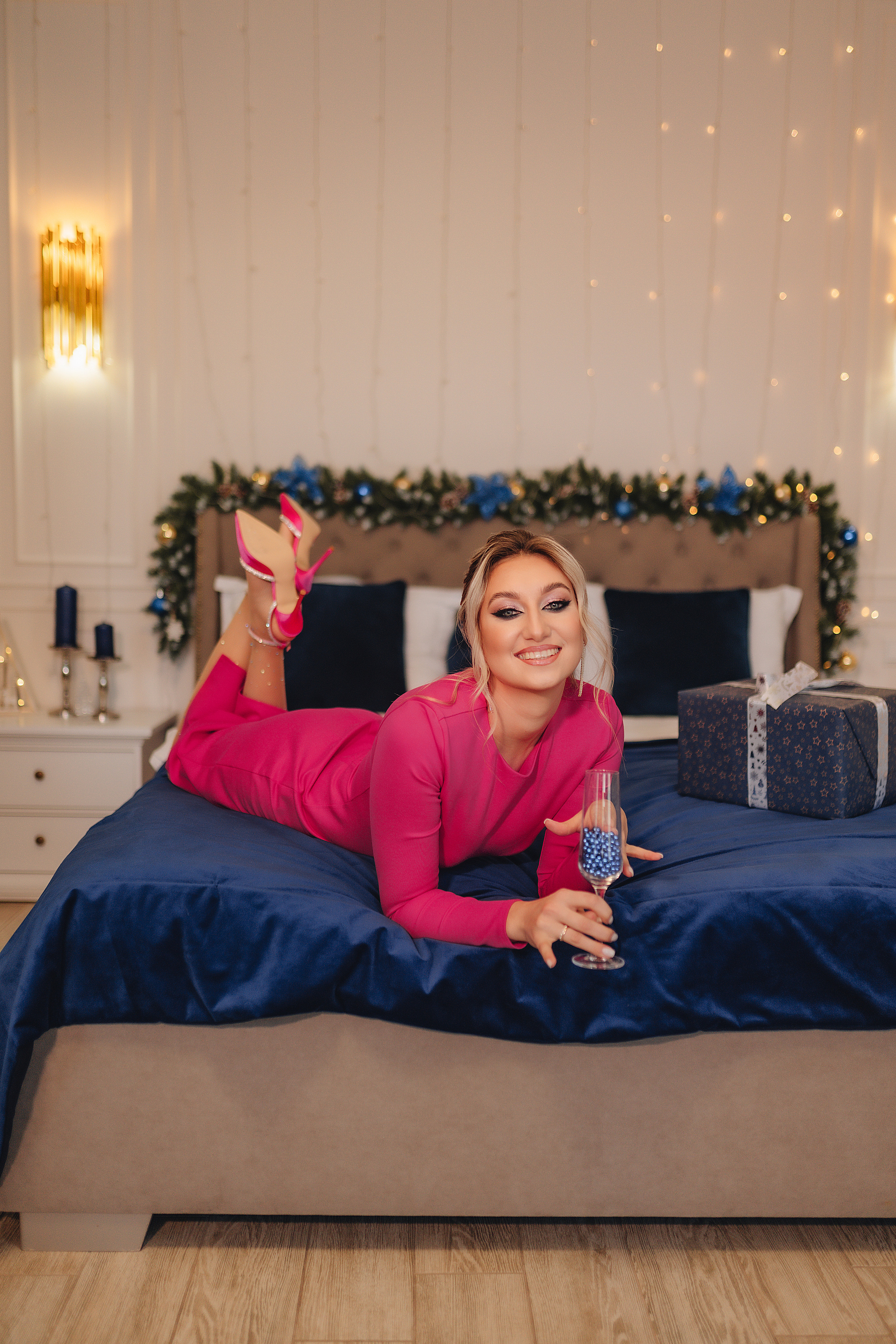 Олеся | Новогодняя съёмка в отеле Панорама. Фотограф Карина Шмулёва. Воронеж и область