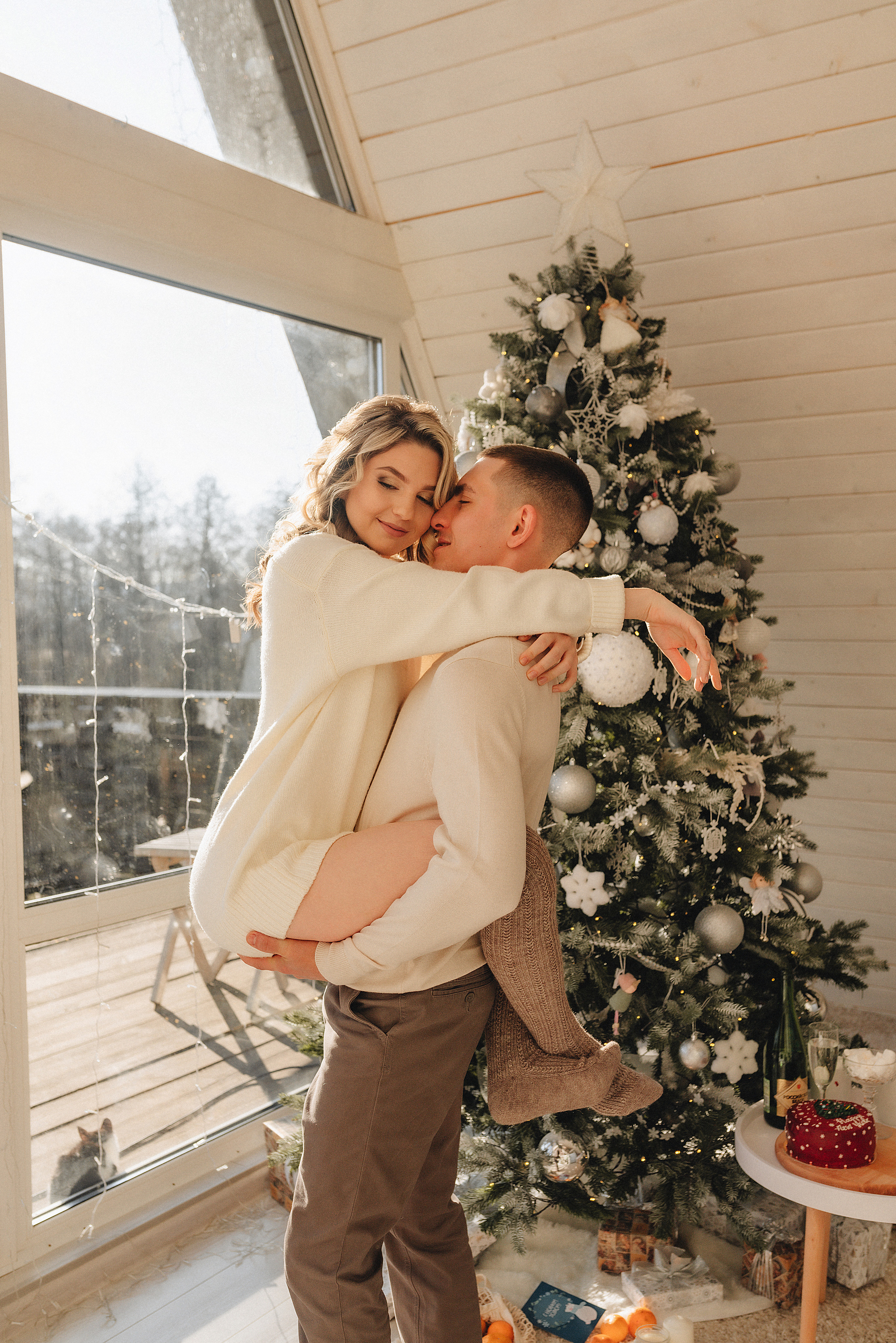 Кристина и Вадим | Новогодний фотодень. Фотограф Карина Шмулёва. Воронеж и область