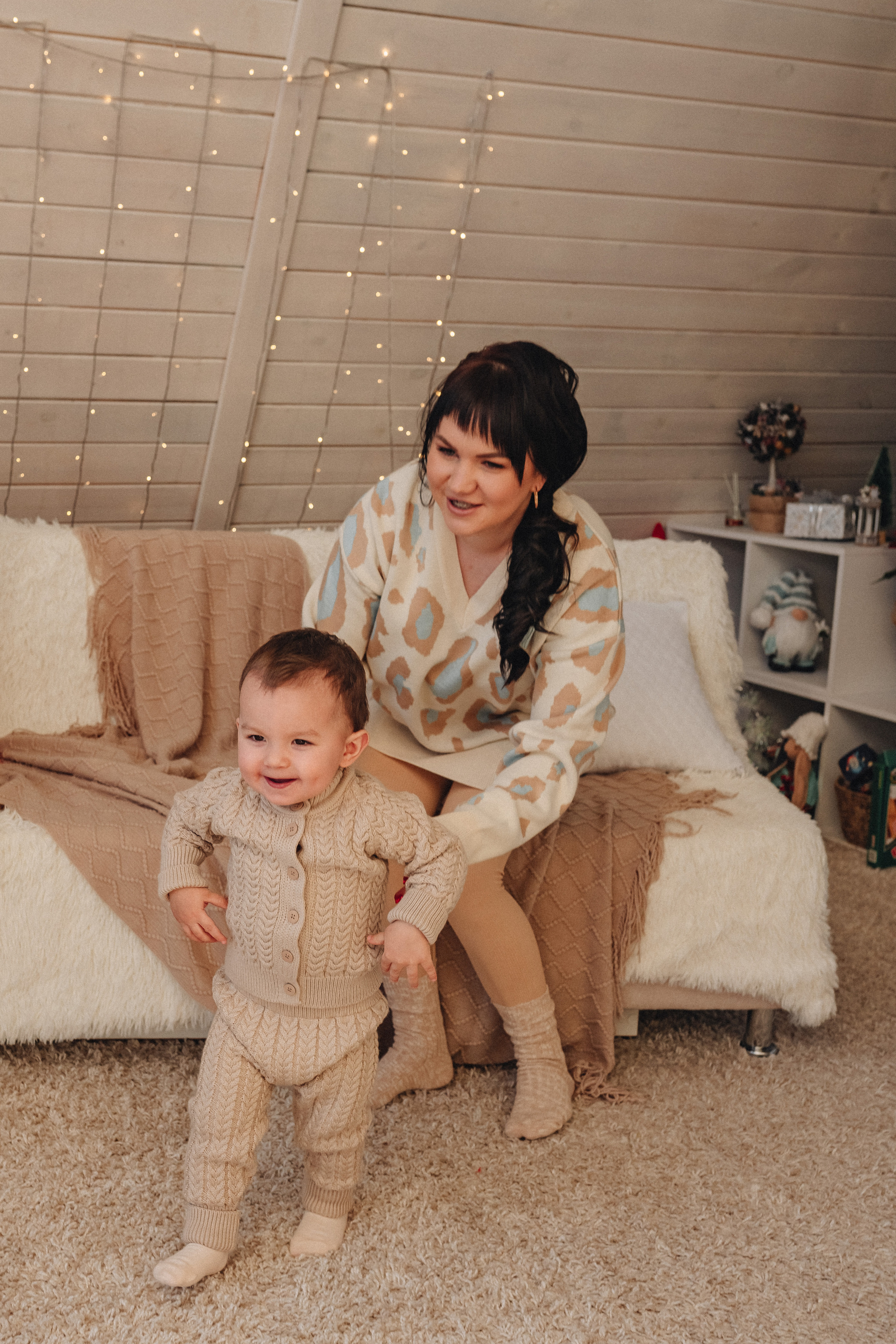 Семья Соколовых | Новогодний фотодень. Фотограф Карина Шмулёва. Воронеж и область