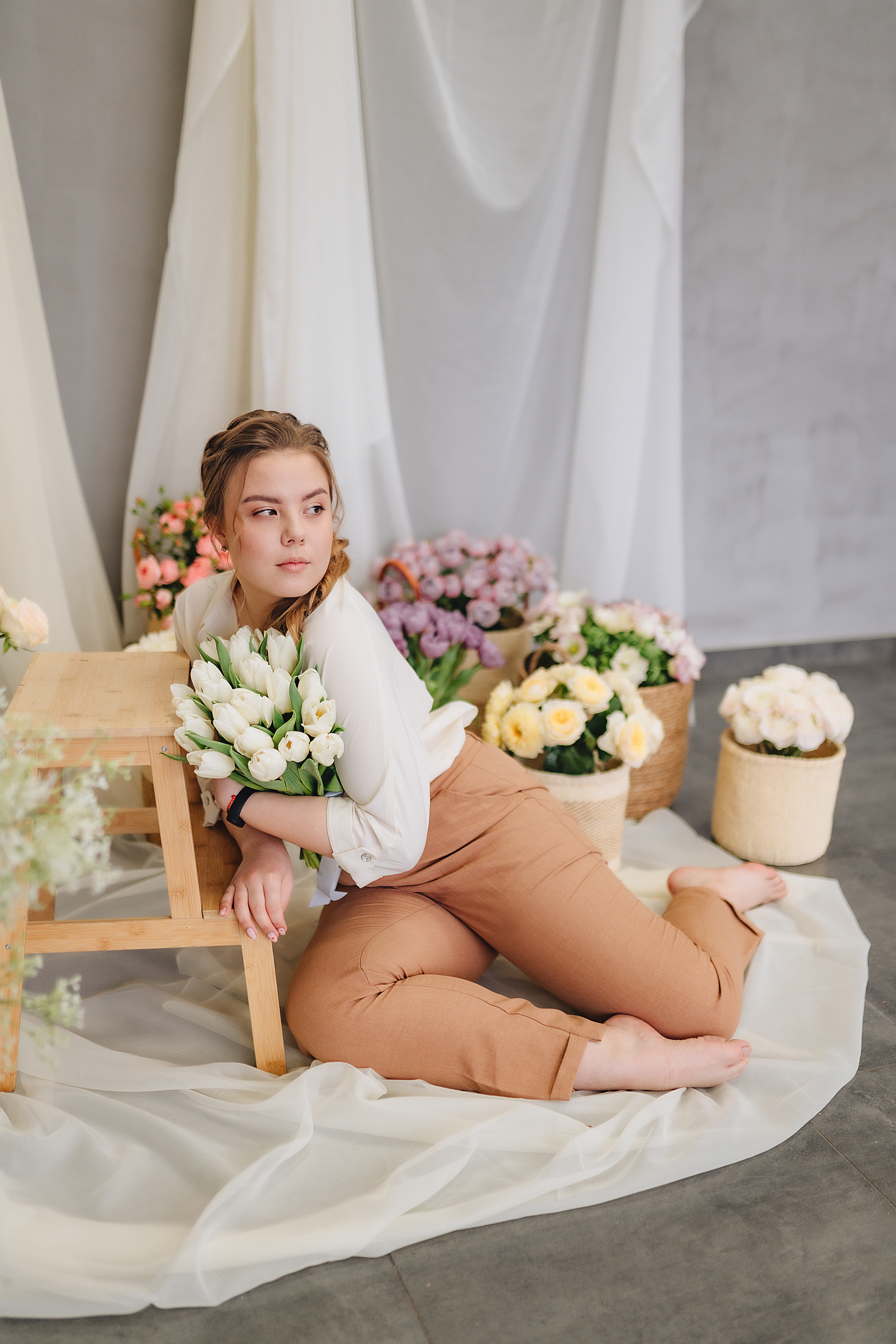 Елизавета | Фотодень с цветами. Фотограф Карина Шмулёва. Воронеж и область