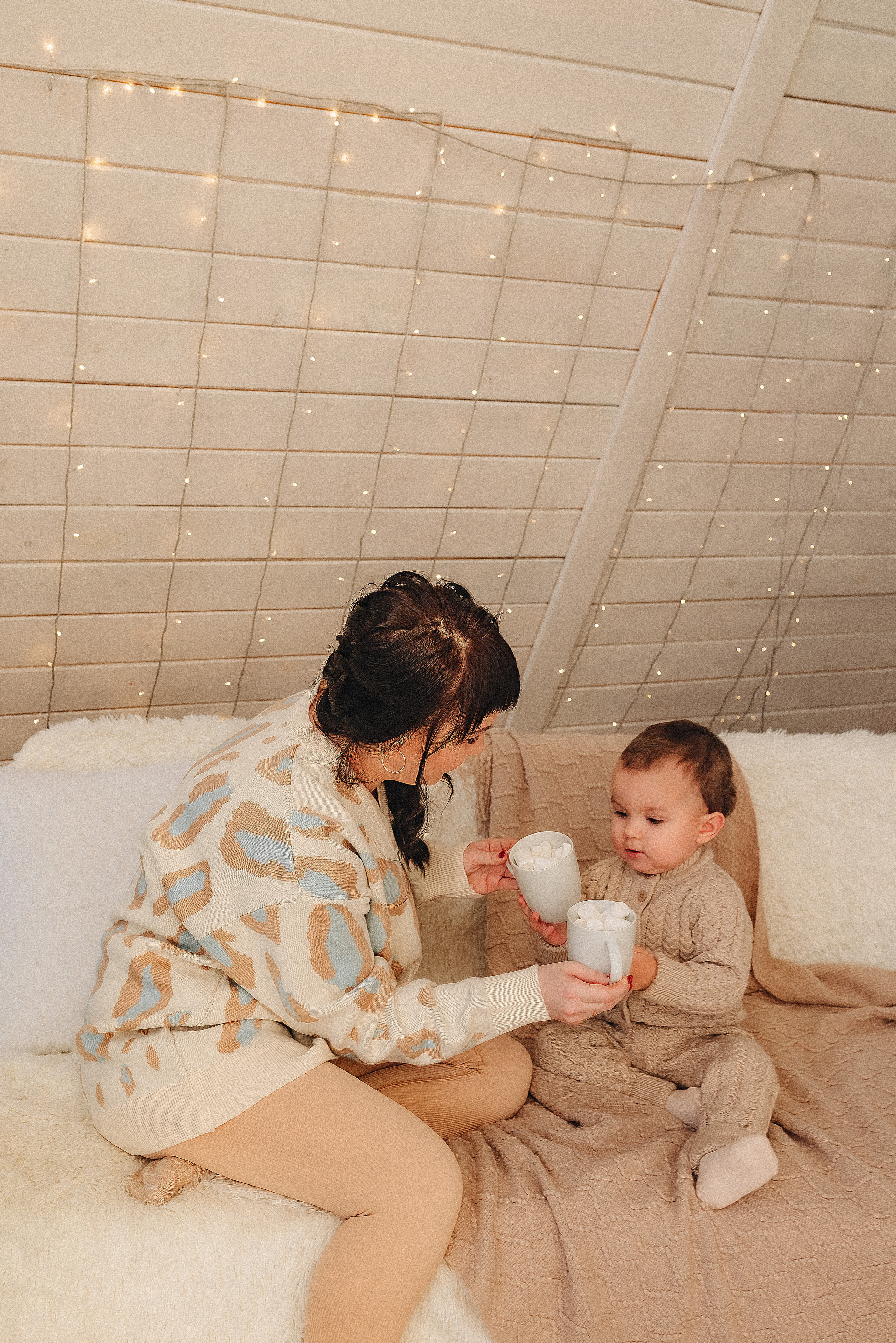 Семья Соколовых | Новогодний фотодень. Фотограф Карина Шмулёва. Воронеж и область