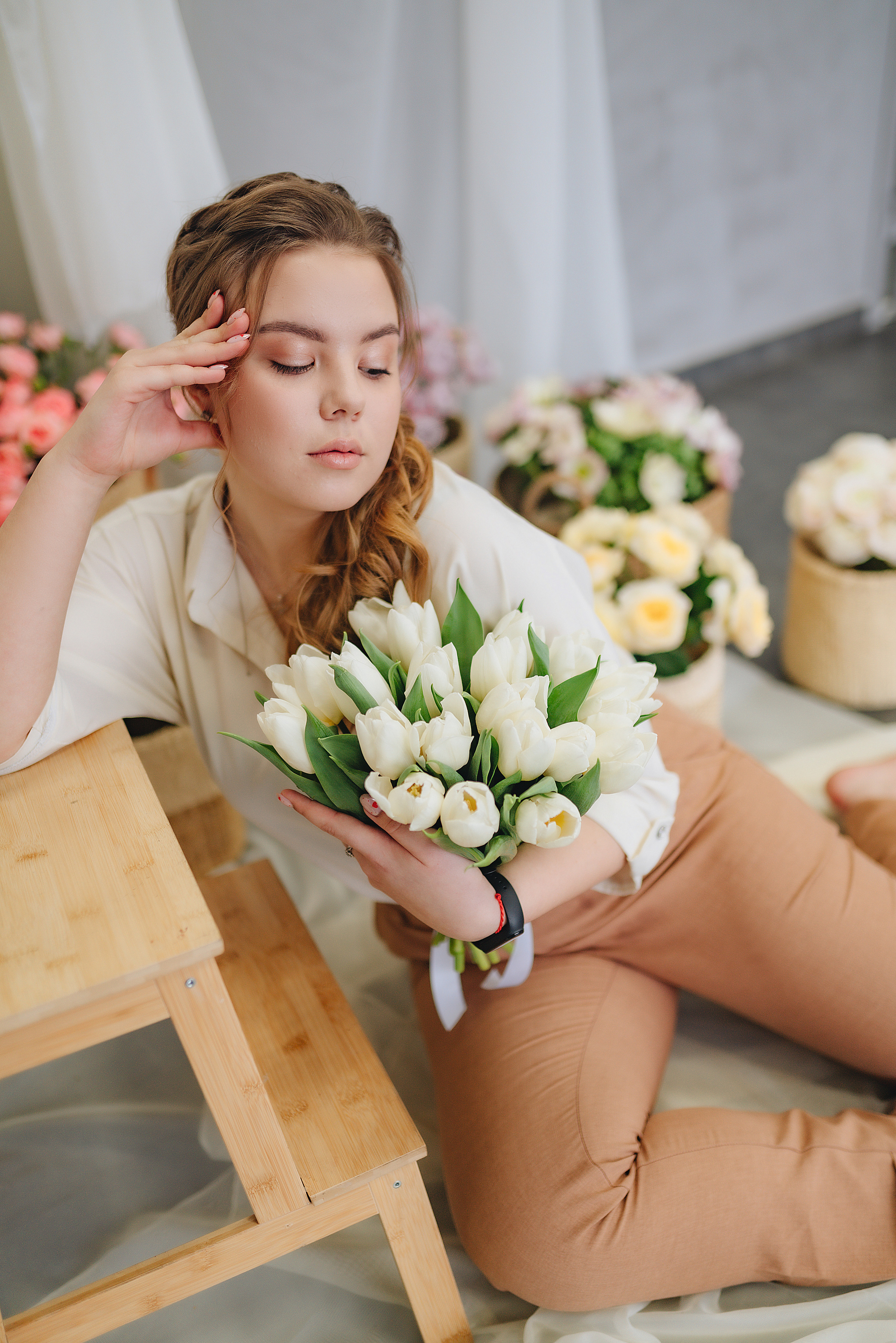 Елизавета | Фотодень с цветами. Фотограф Карина Шмулёва. Воронеж и область