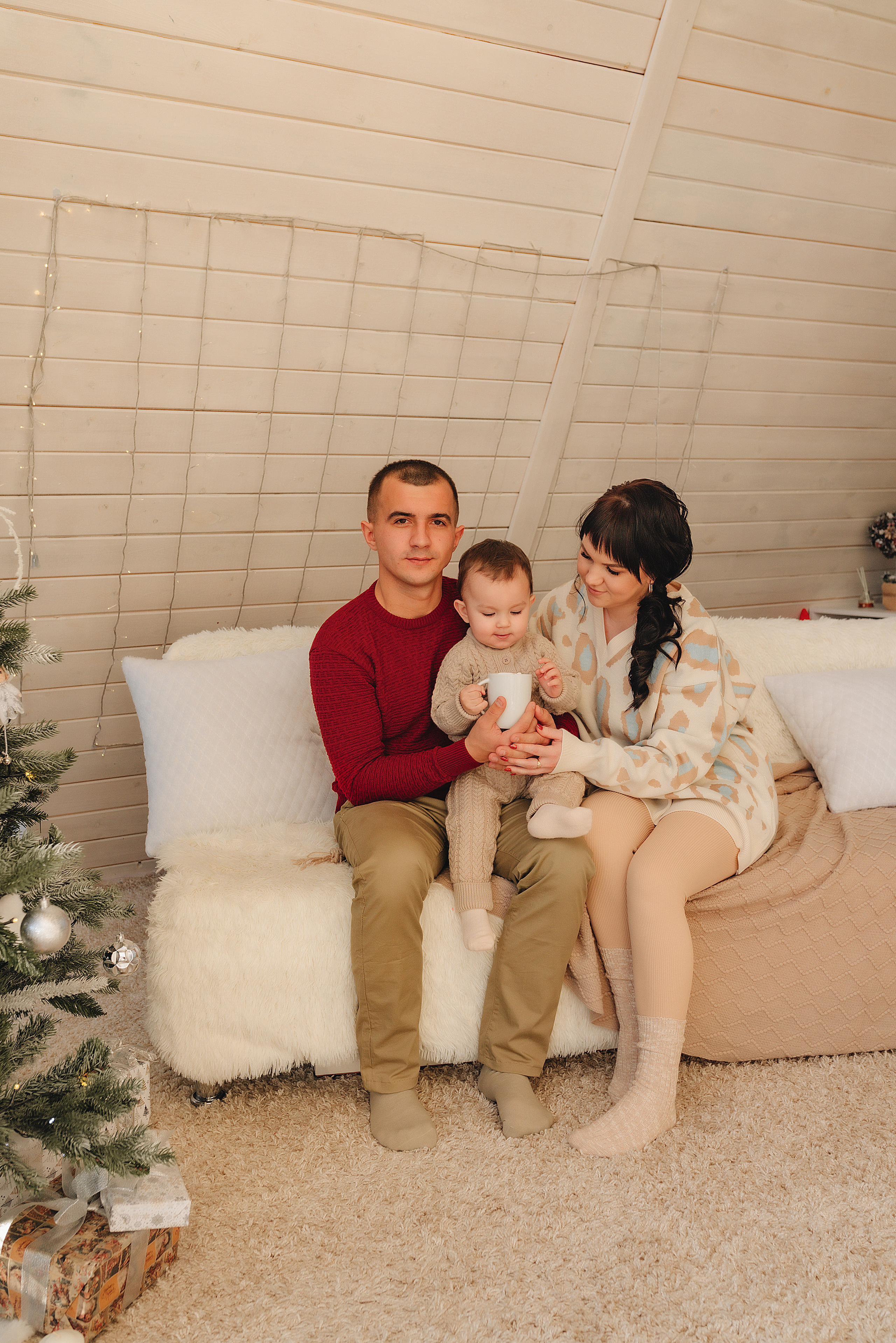 Семья Соколовых | Новогодний фотодень. Фотограф Карина Шмулёва. Воронеж и область