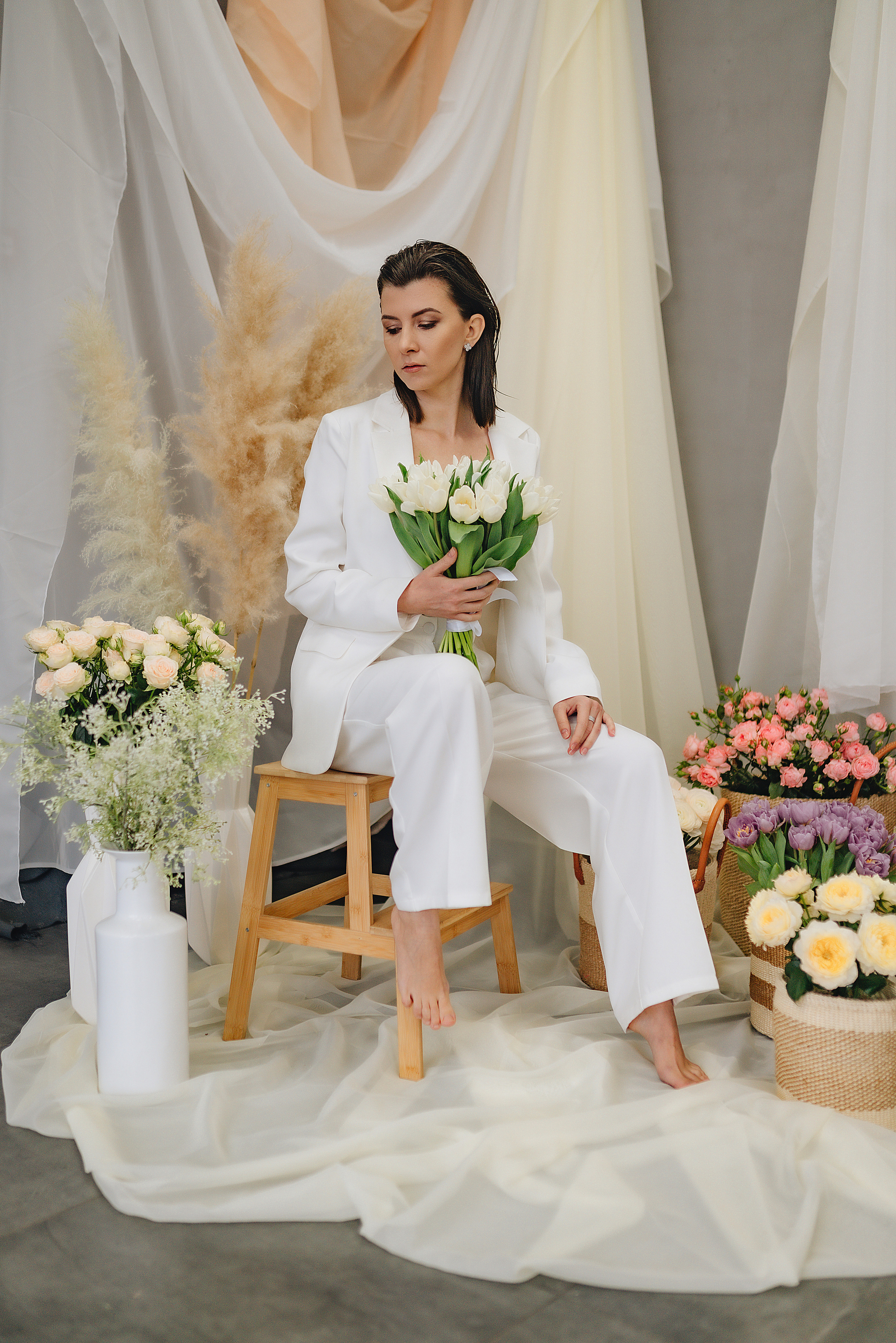 Олеся | Фотодень с цветами. Фотограф Карина Шмулёва. Воронеж и область