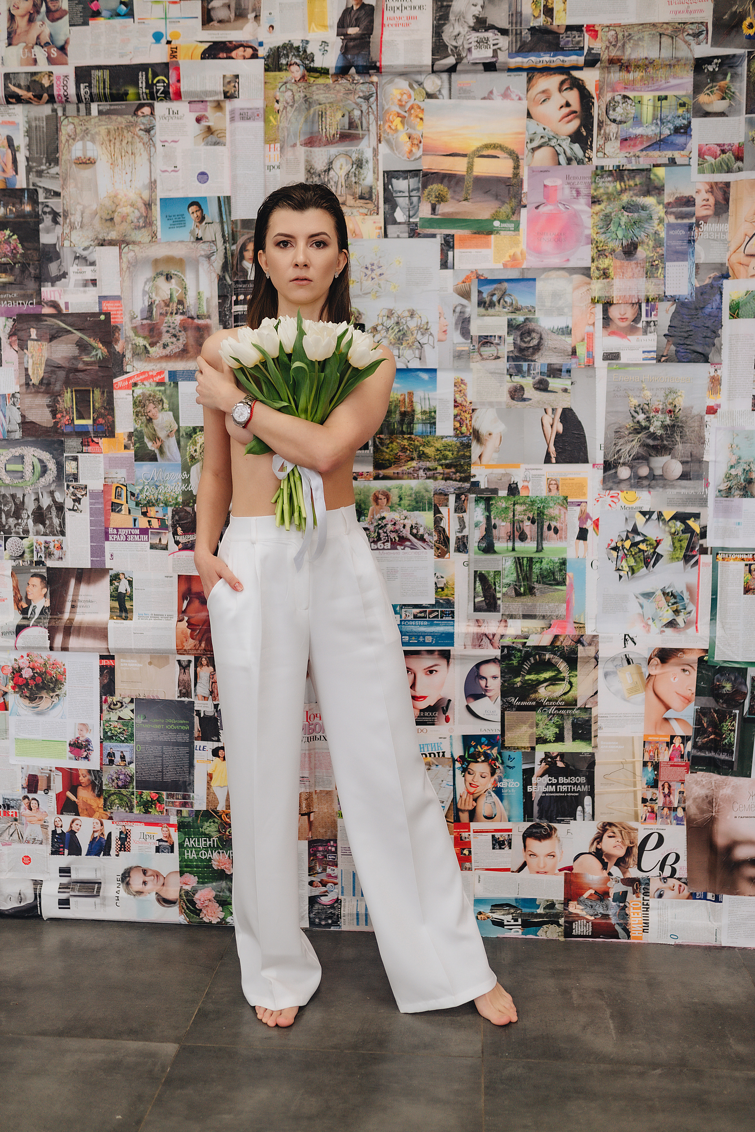 Олеся | Фотодень с цветами. Фотограф Карина Шмулёва. Воронеж и область