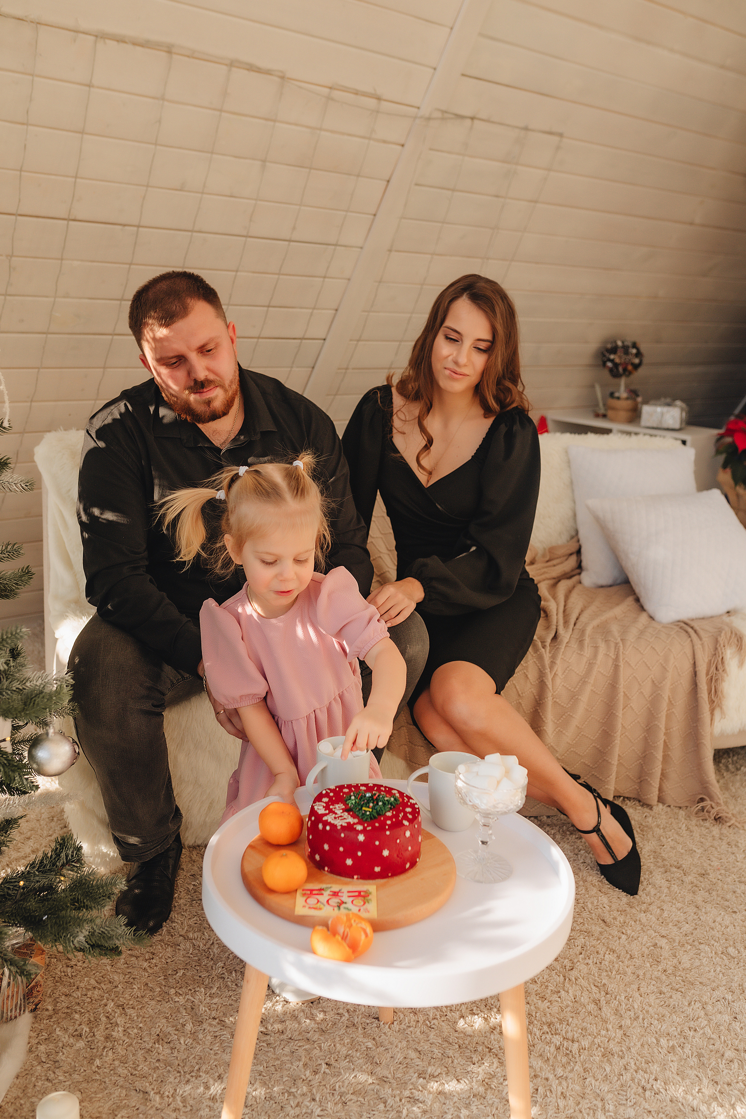 Семья Ивашко | Новогодний фотодень. Фотограф Карина Шмулёва. Воронеж и область