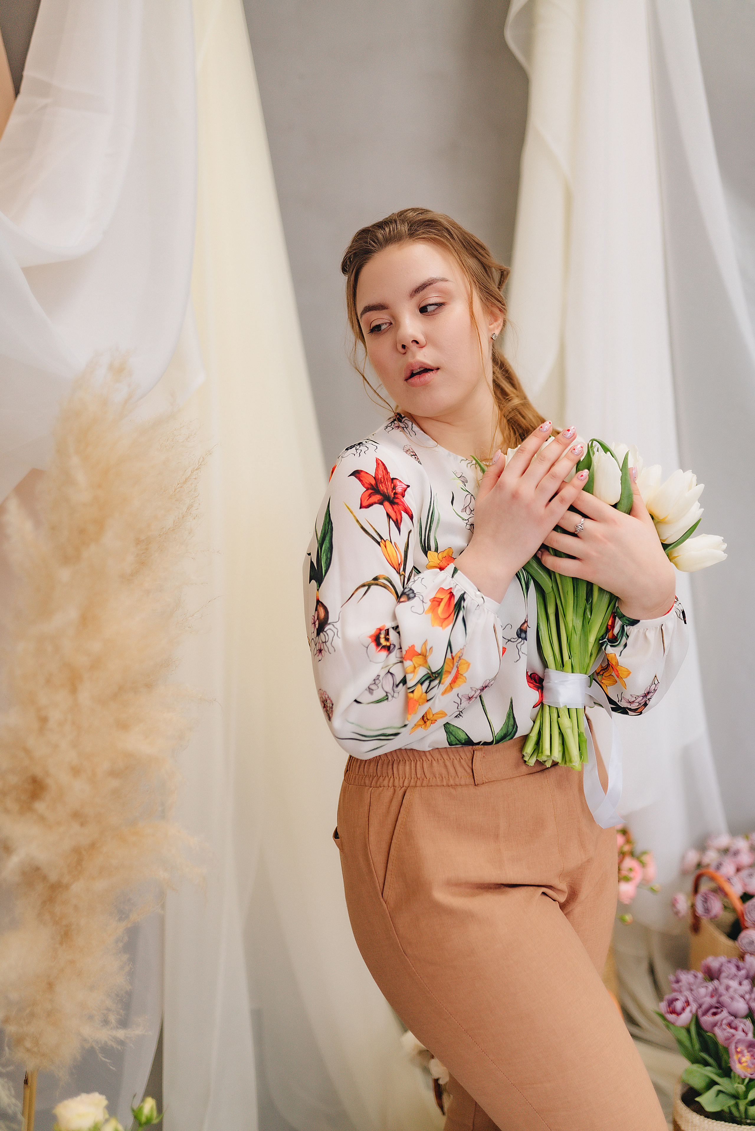 Елизавета | Фотодень с цветами. Фотограф Карина Шмулёва. Воронеж и область