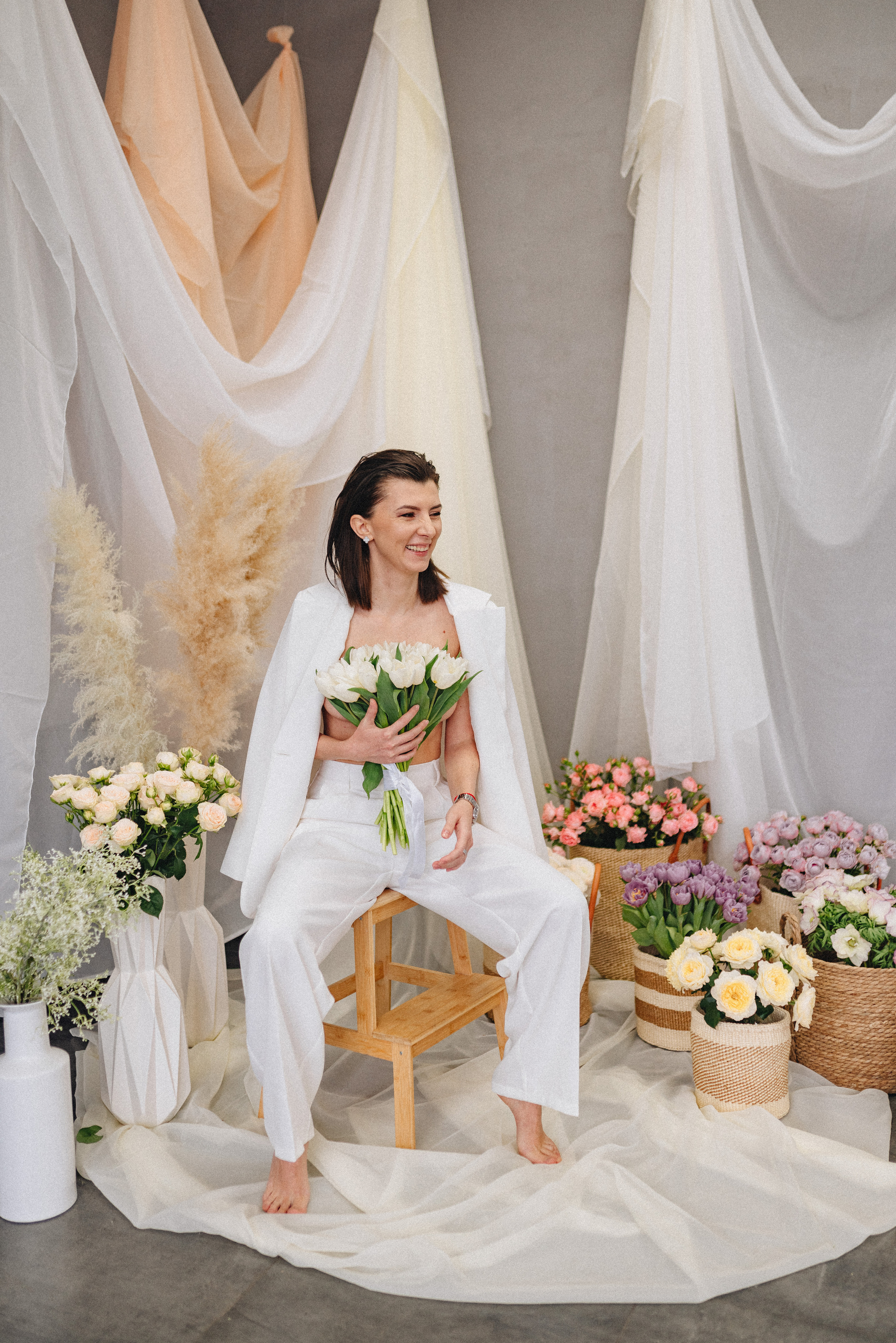 Олеся | Фотодень с цветами. Фотограф Карина Шмулёва. Воронеж и область