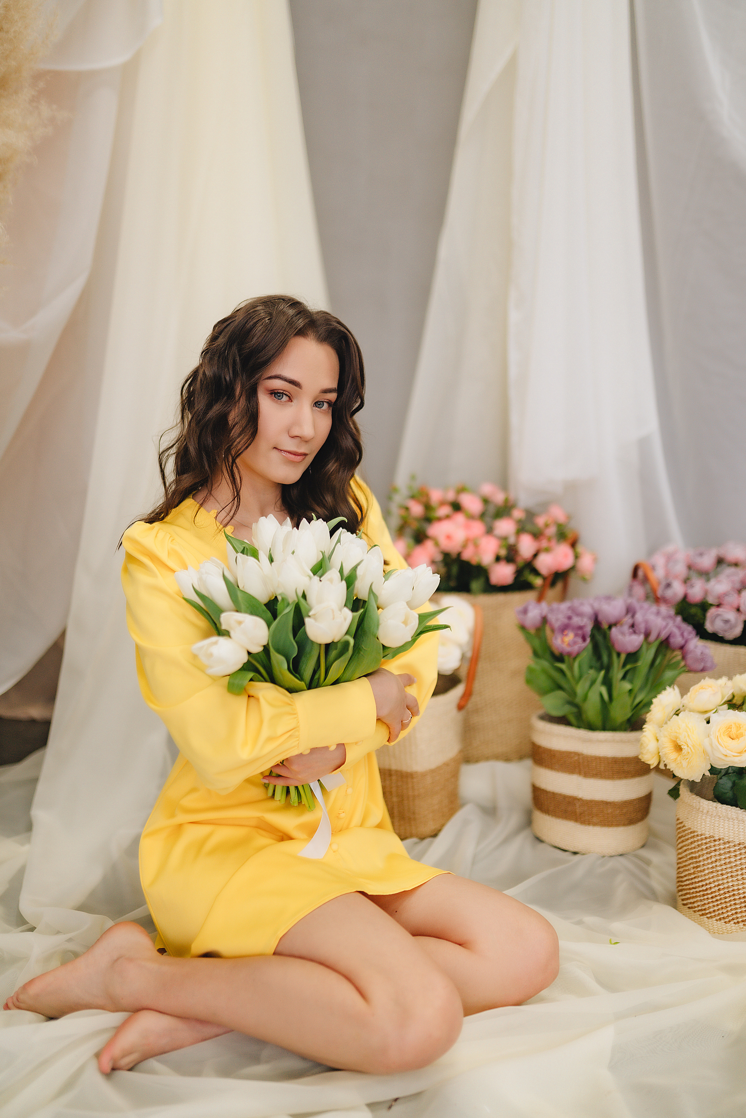 Анастасия | Фотодень с цветами. Фотограф Карина Шмулёва. Воронеж и область