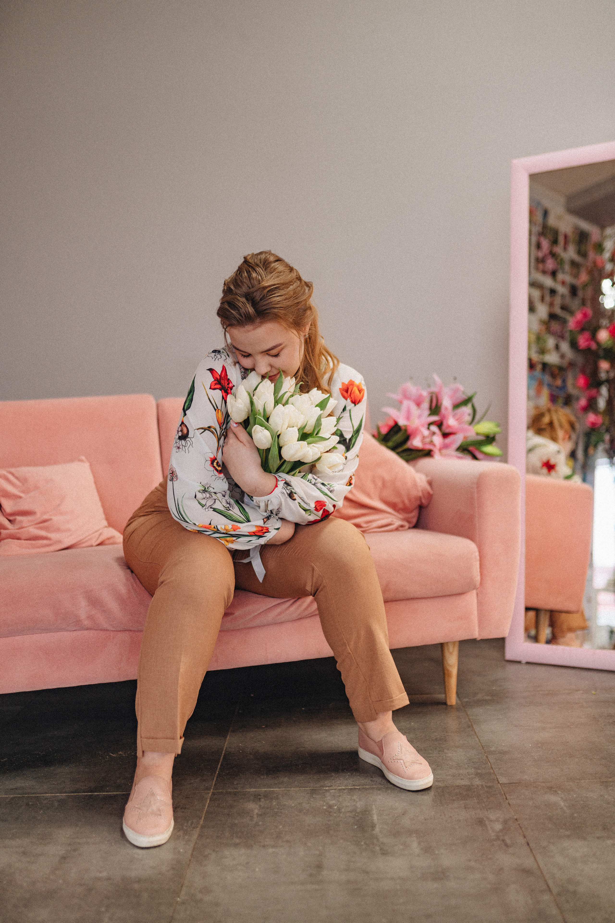 Елизавета | Фотодень с цветами. Фотограф Карина Шмулёва. Воронеж и область