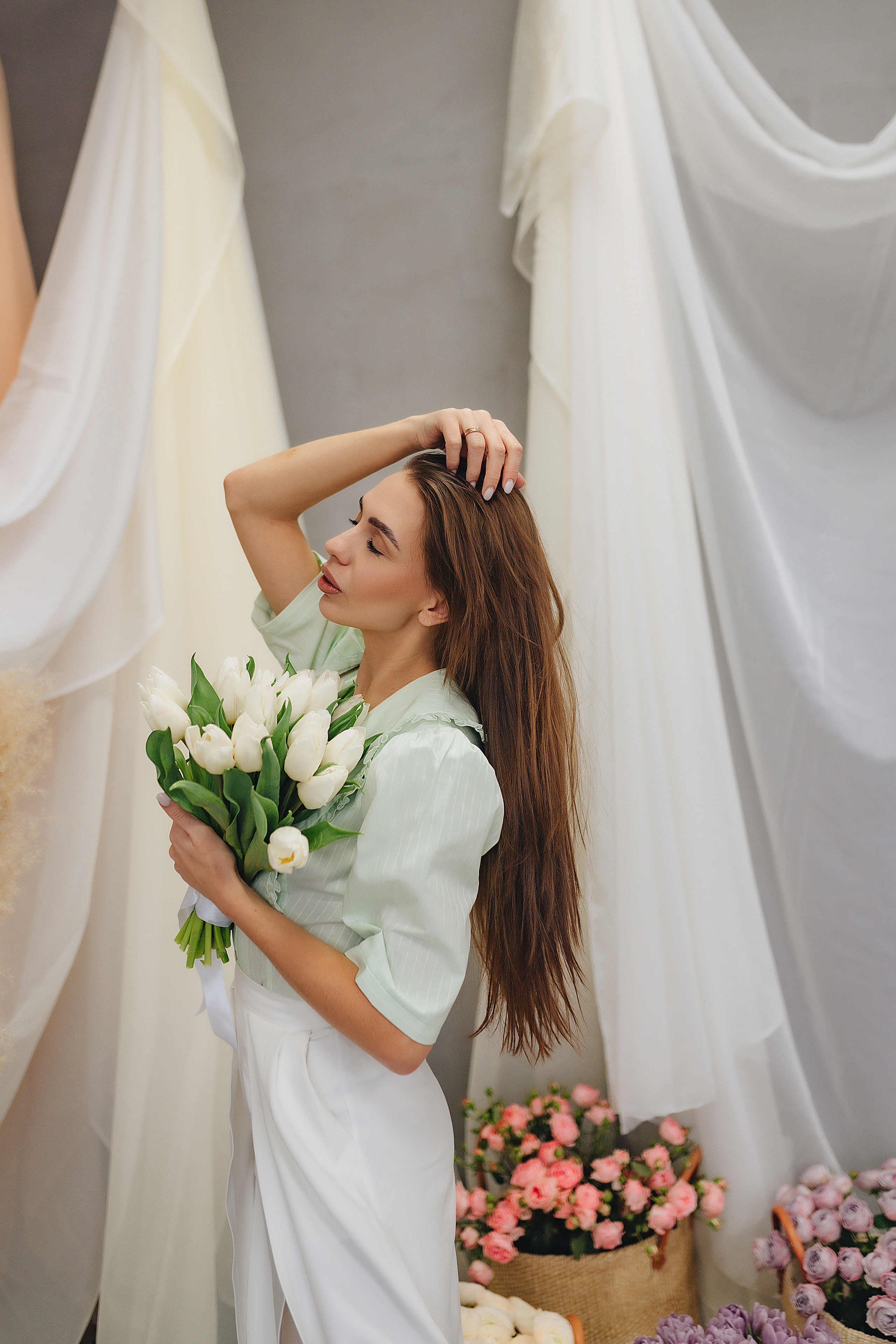 Юлия | Фотодень с цветами. Фотограф Карина Шмулёва. Воронеж и область