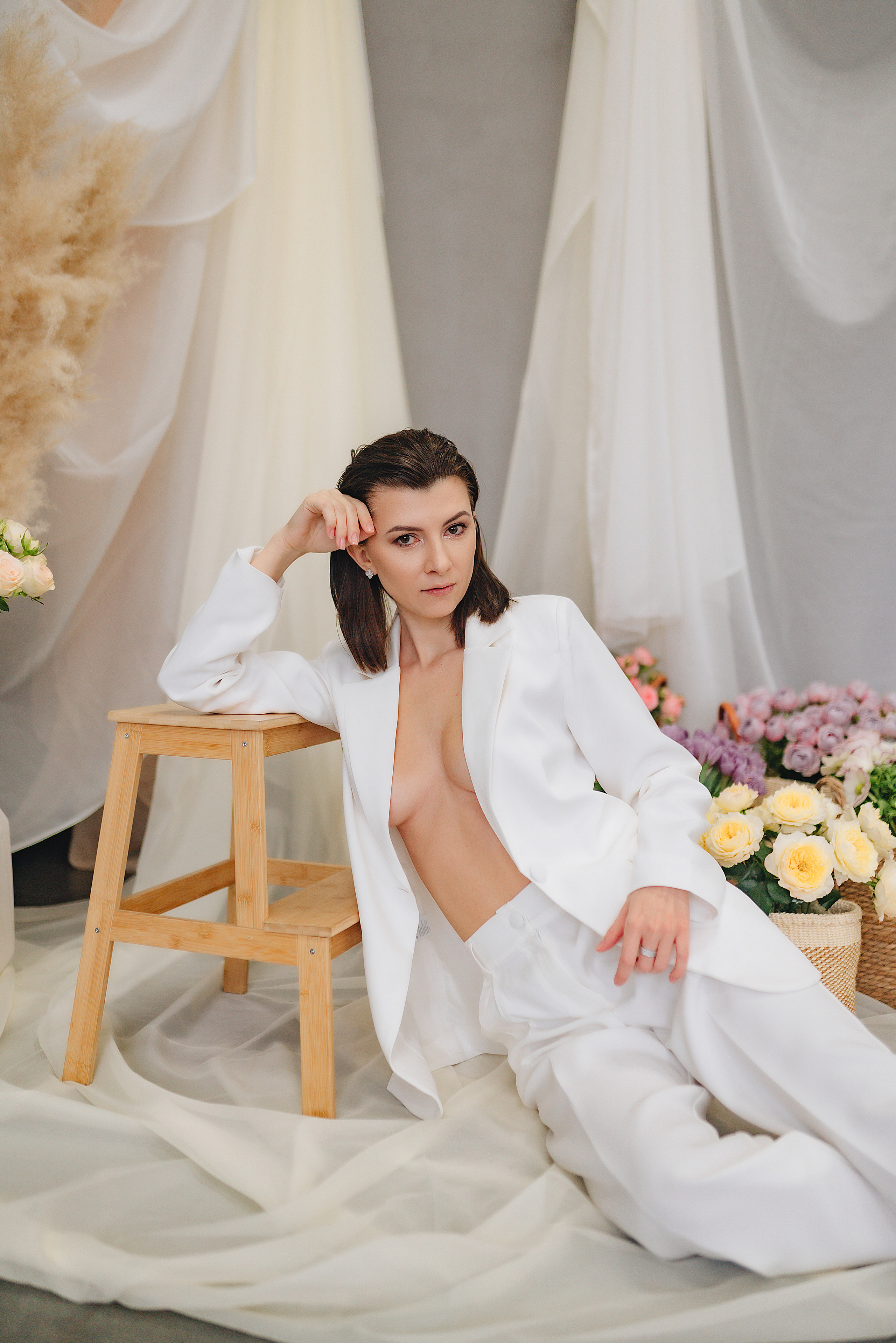 Олеся | Фотодень с цветами. Фотограф Карина Шмулёва. Воронеж и область