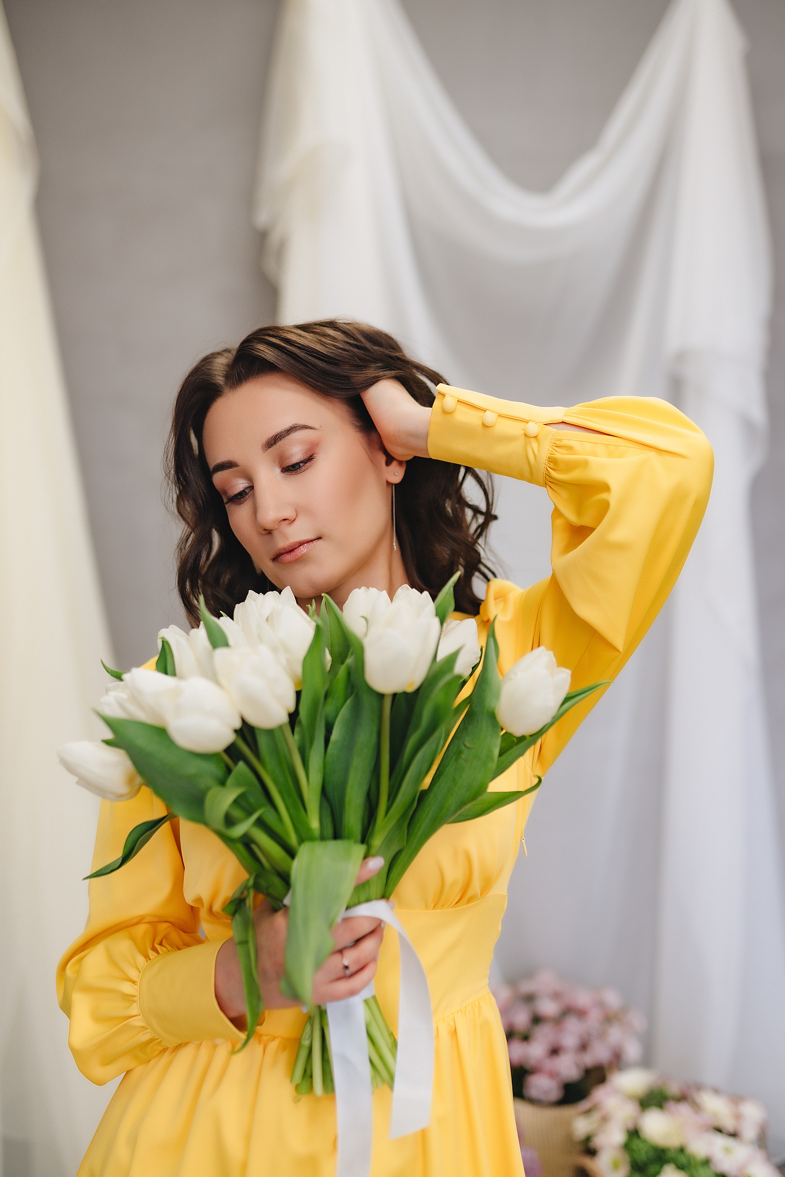 Анастасия | Фотодень с цветами. Фотограф Карина Шмулёва. Воронеж и область