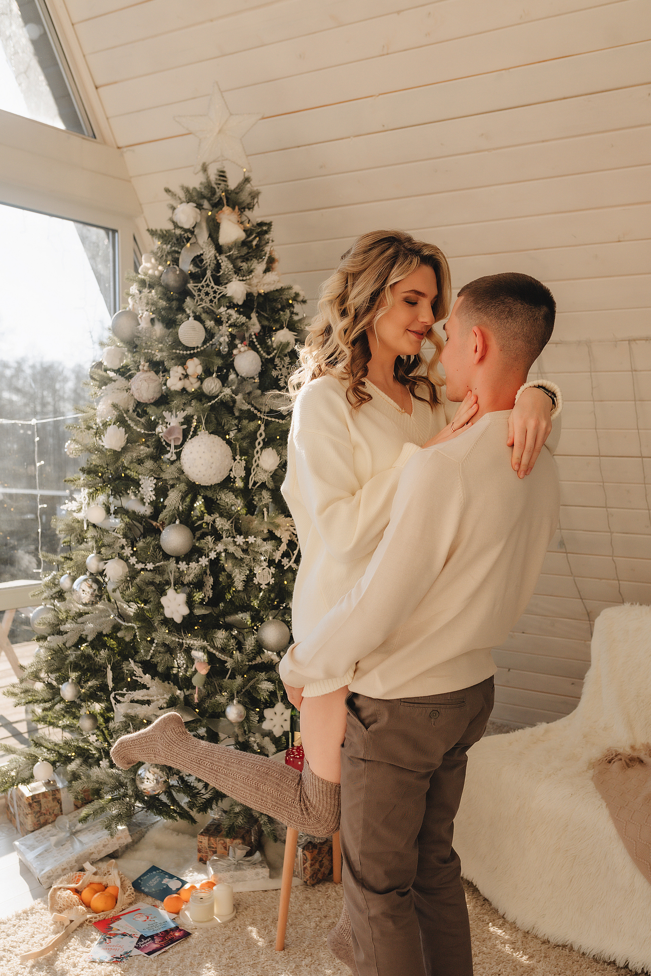 Кристина и Вадим | Новогодний фотодень. Фотограф Карина Шмулёва. Воронеж и область