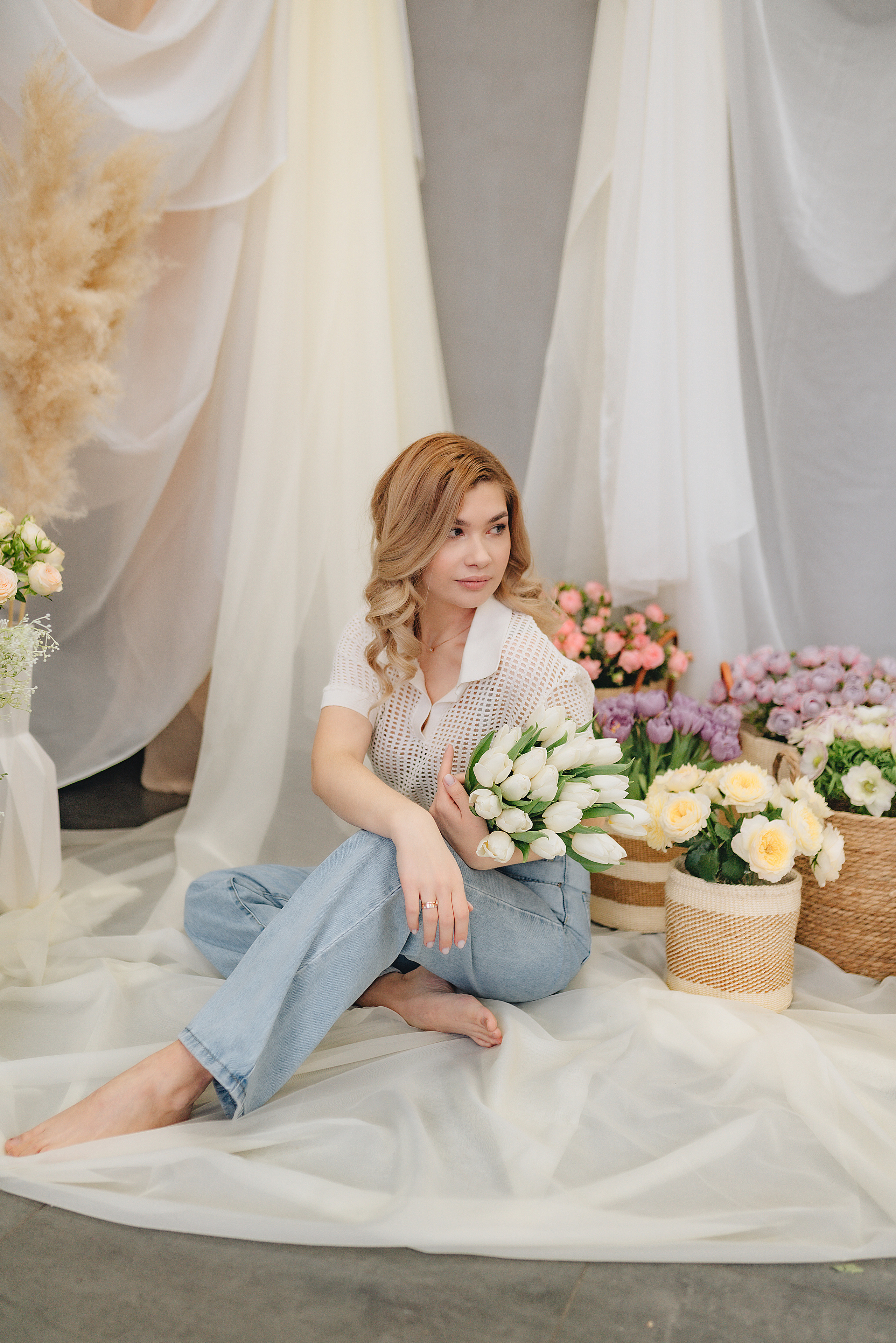 Алина | Фотодень с цветами. Фотограф Карина Шмулёва. Воронеж и область