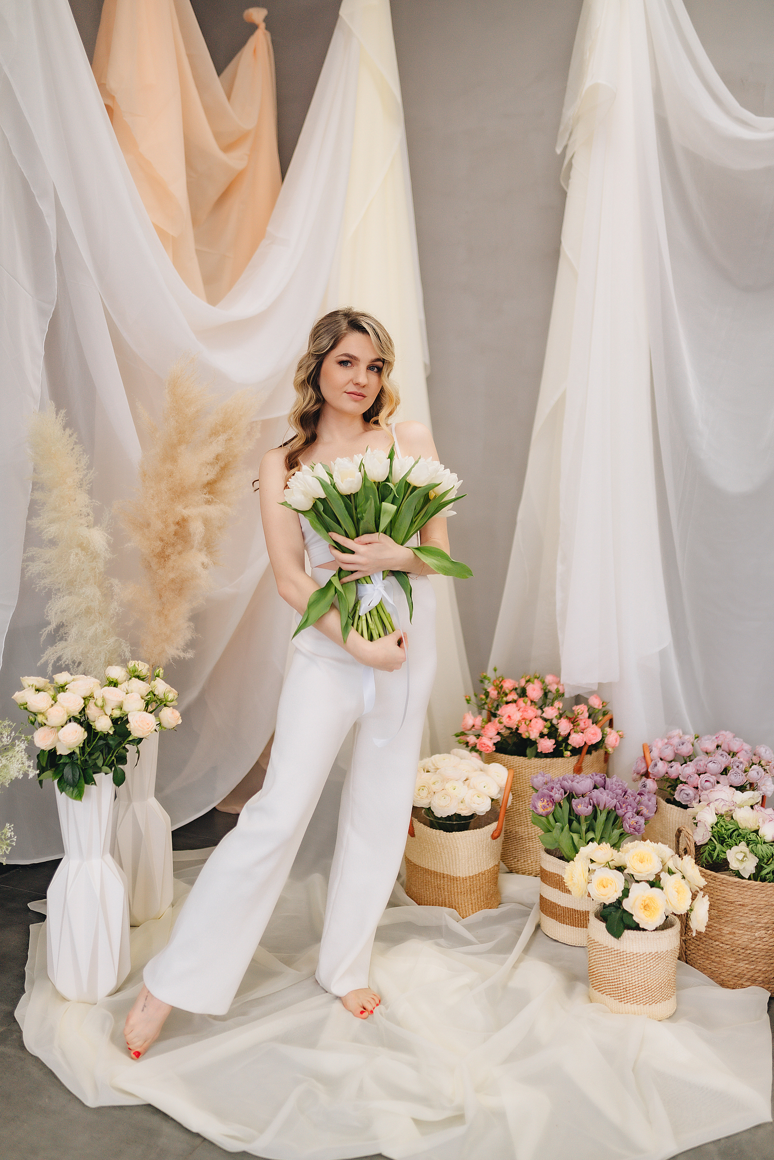 Кристина | Фотодень с цветами. Фотограф Карина Шмулёва. Воронеж и область