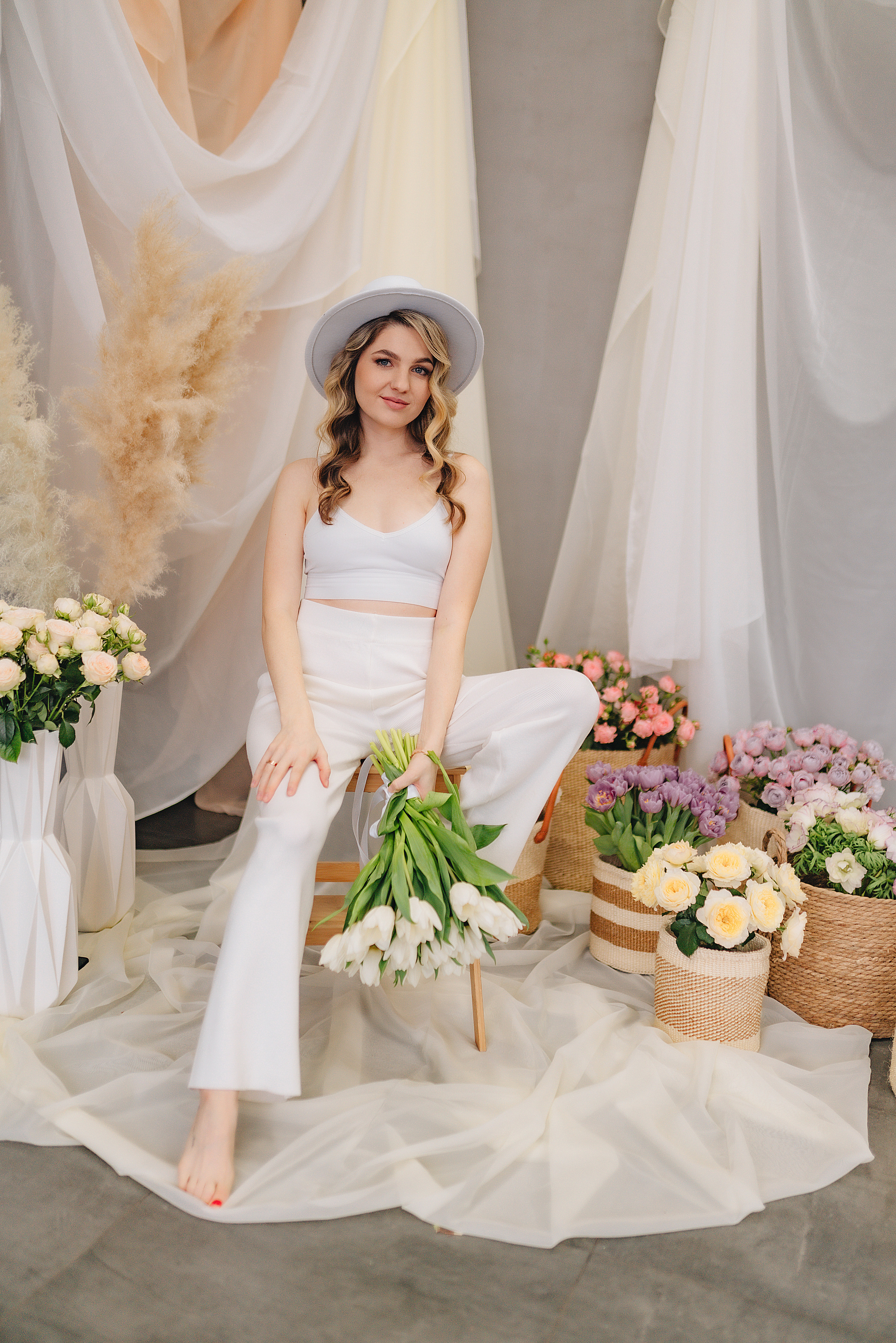 Кристина | Фотодень с цветами. Фотограф Карина Шмулёва. Воронеж и область