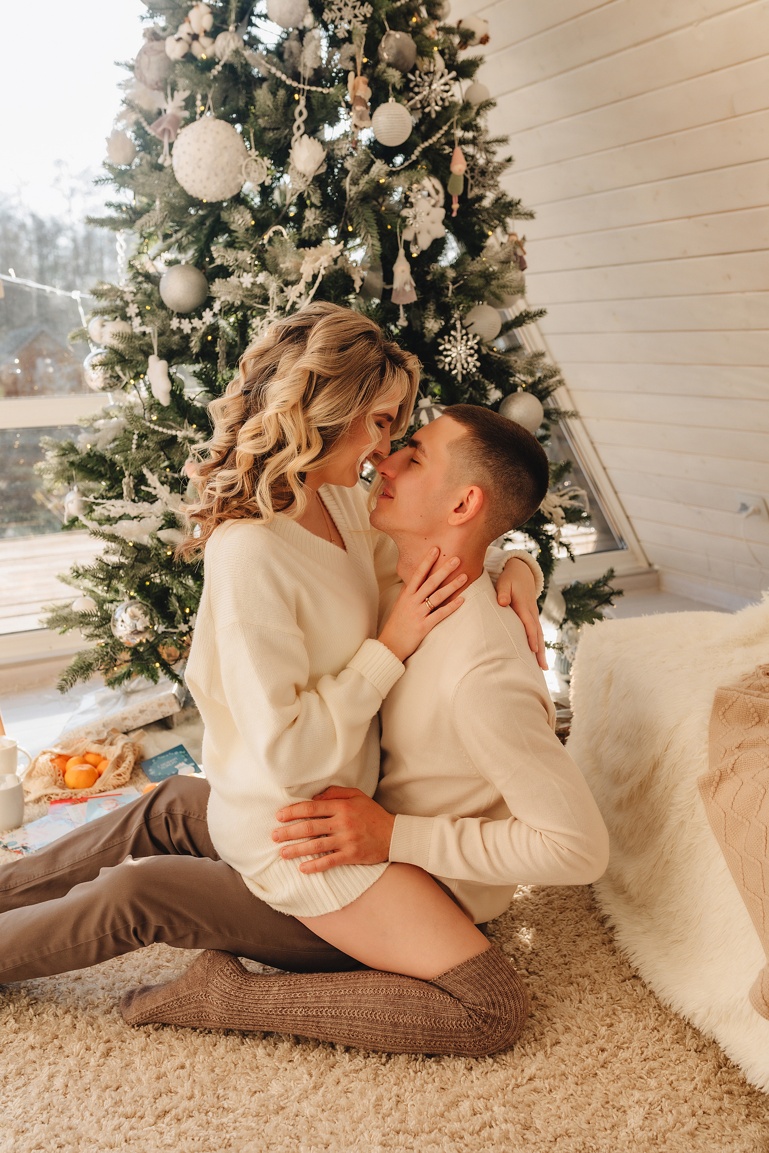 Кристина и Вадим | Новогодний фотодень. Фотограф Карина Шмулёва. Воронеж и область