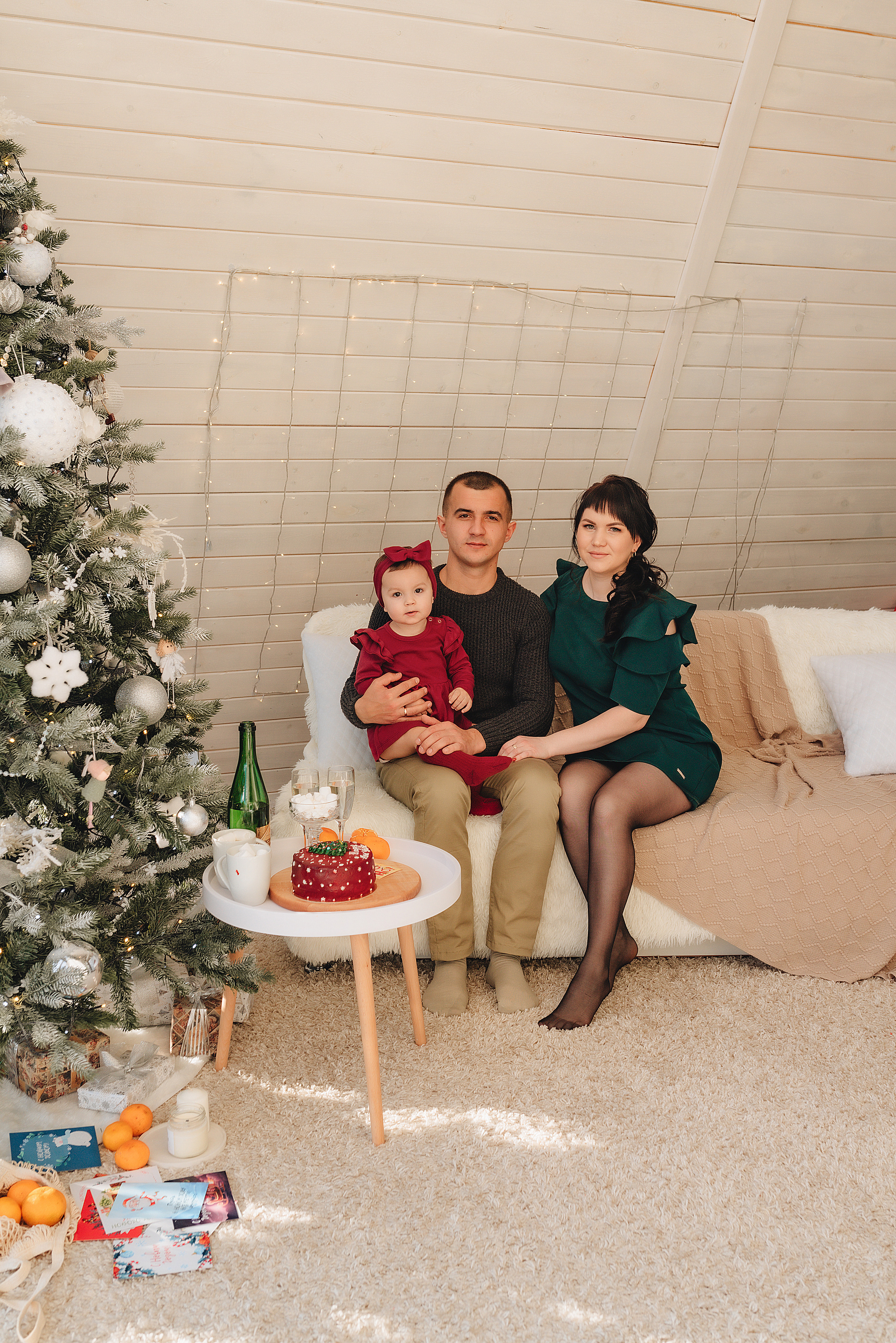 Семья Соколовых | Новогодний фотодень. Фотограф Карина Шмулёва. Воронеж и область