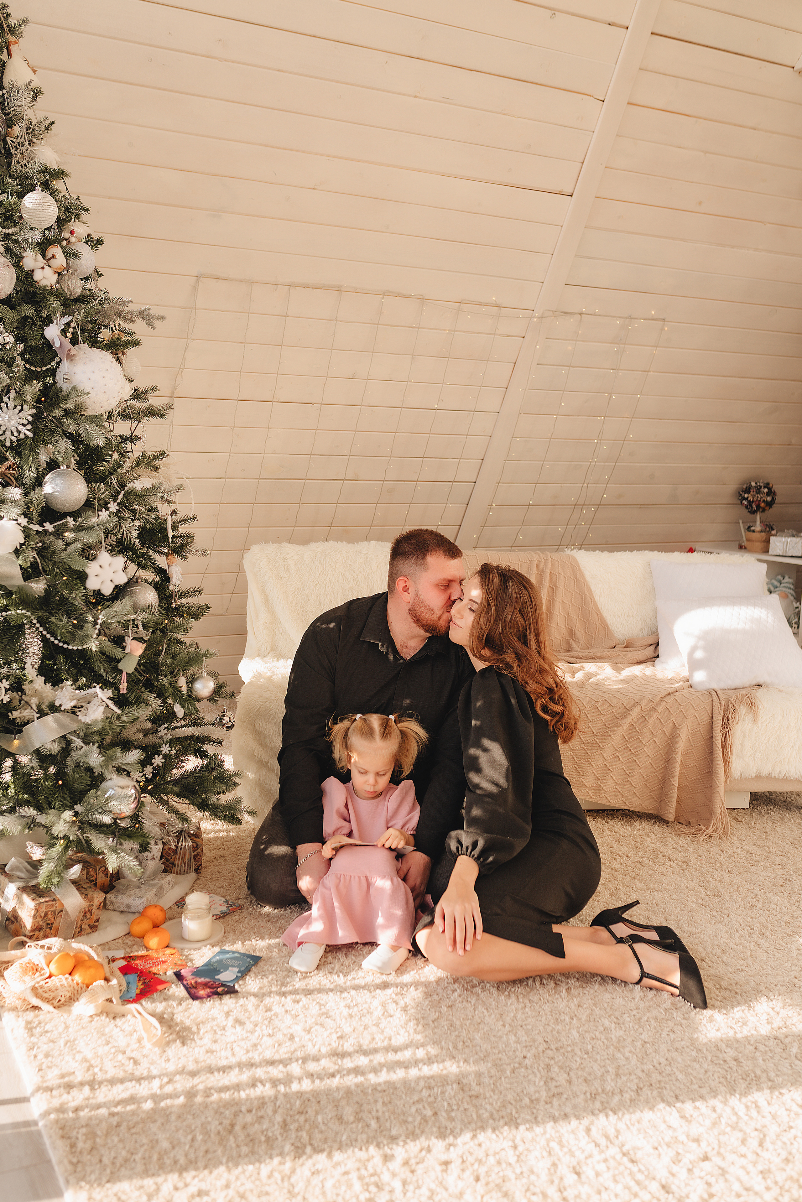 Семья Ивашко | Новогодний фотодень. Фотограф Карина Шмулёва. Воронеж и область