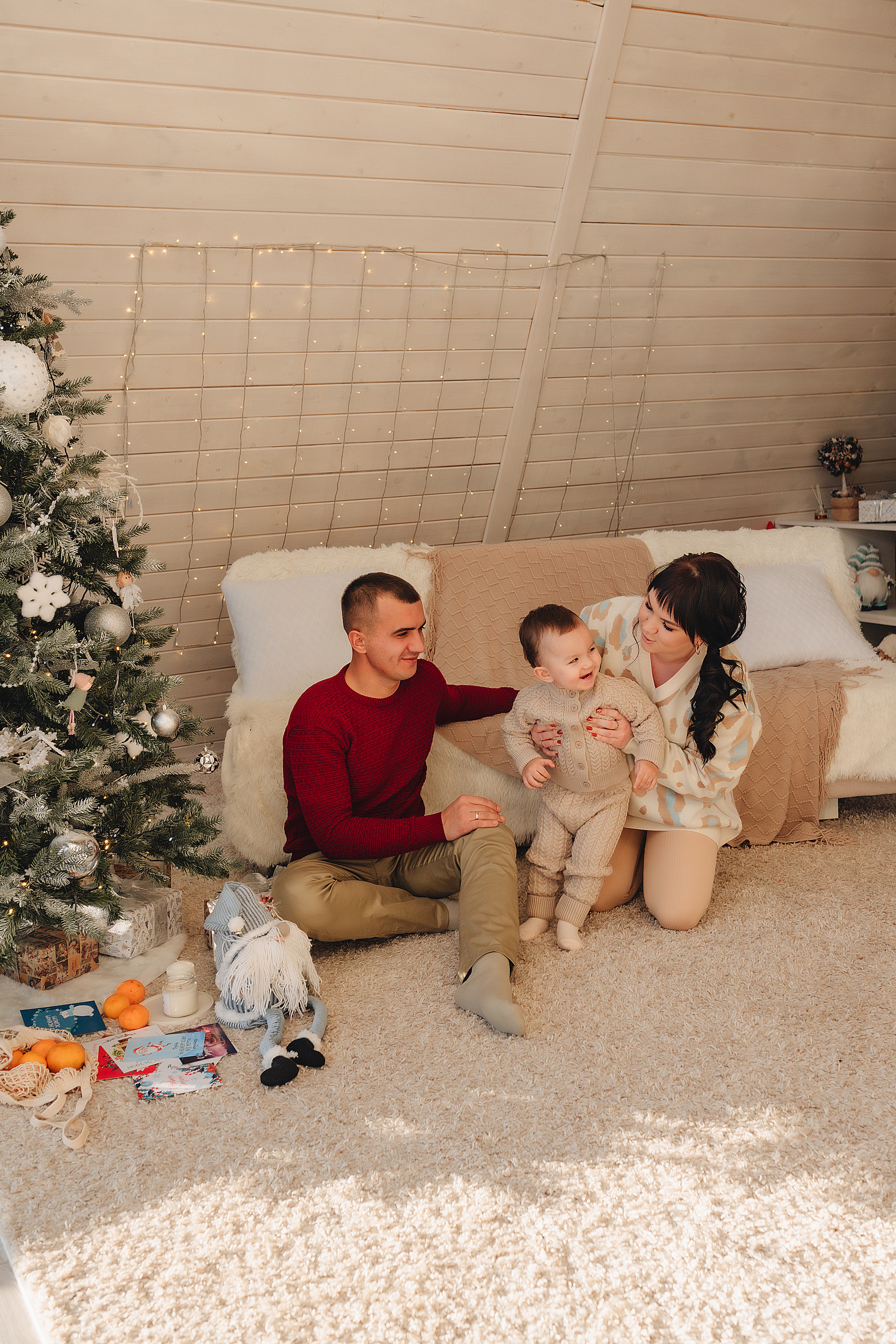 Семья Соколовых | Новогодний фотодень. Фотограф Карина Шмулёва. Воронеж и область