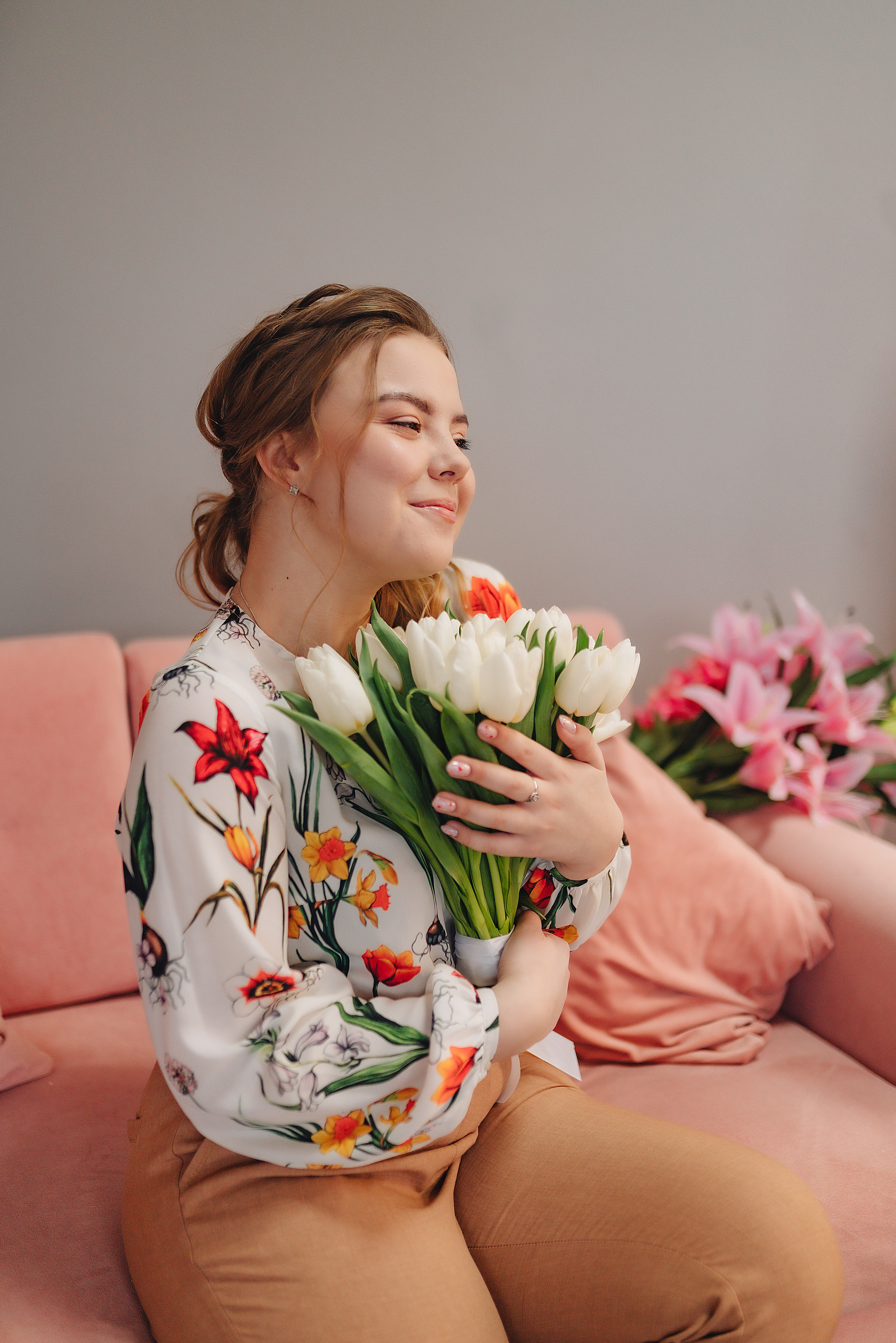 Елизавета | Фотодень с цветами. Фотограф Карина Шмулёва. Воронеж и область