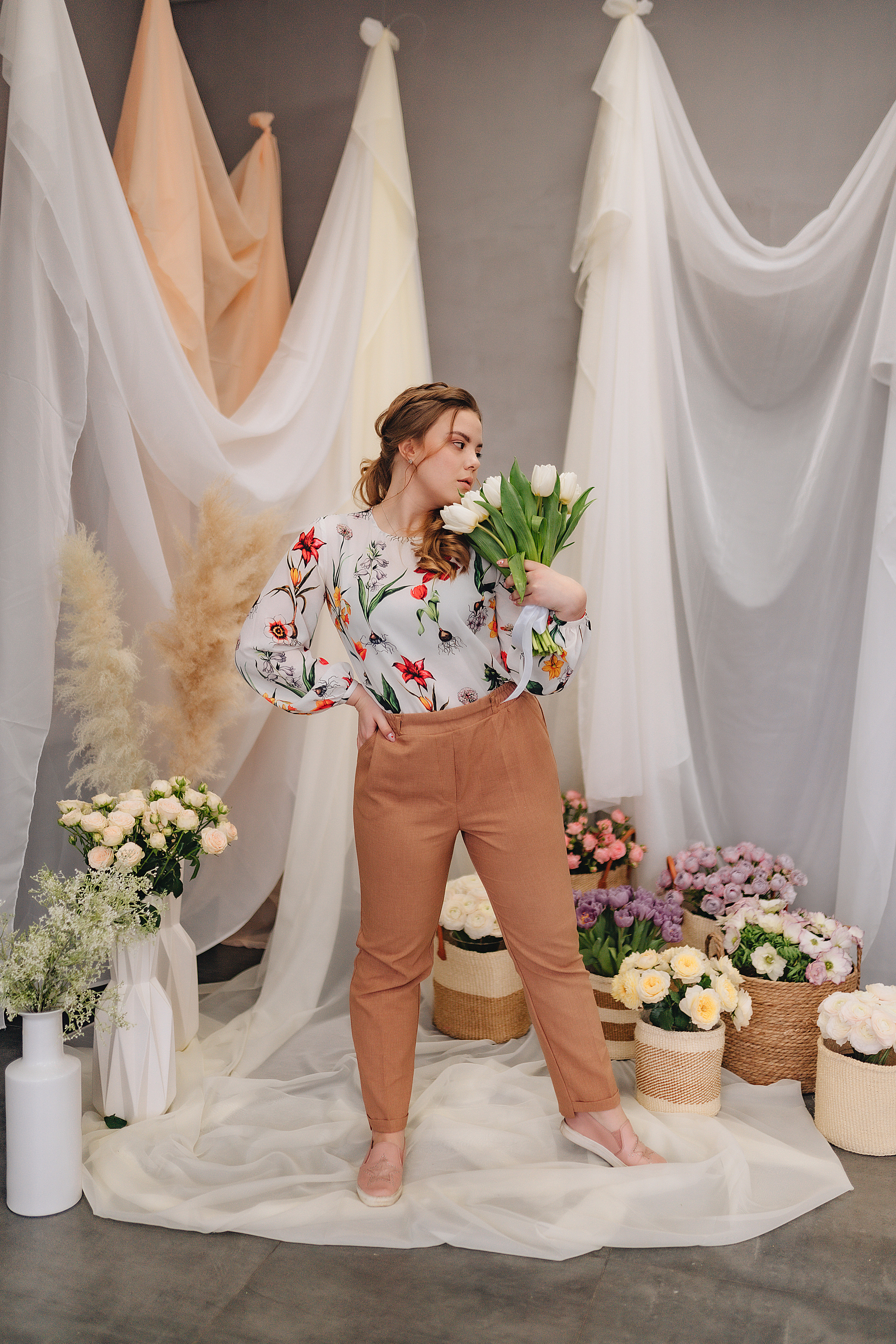 Елизавета | Фотодень с цветами. Фотограф Карина Шмулёва. Воронеж и область