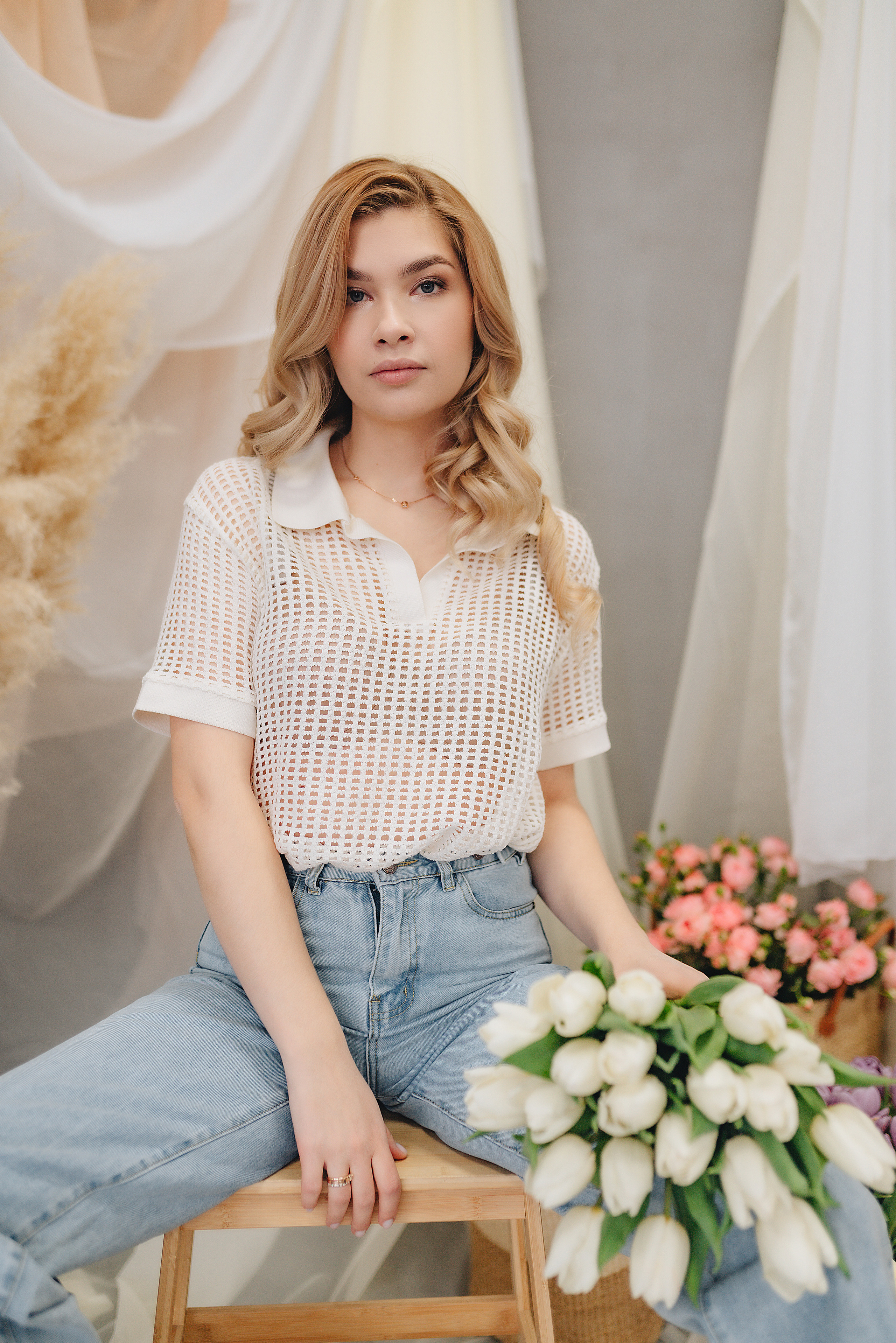 Алина | Фотодень с цветами. Фотограф Карина Шмулёва. Воронеж и область