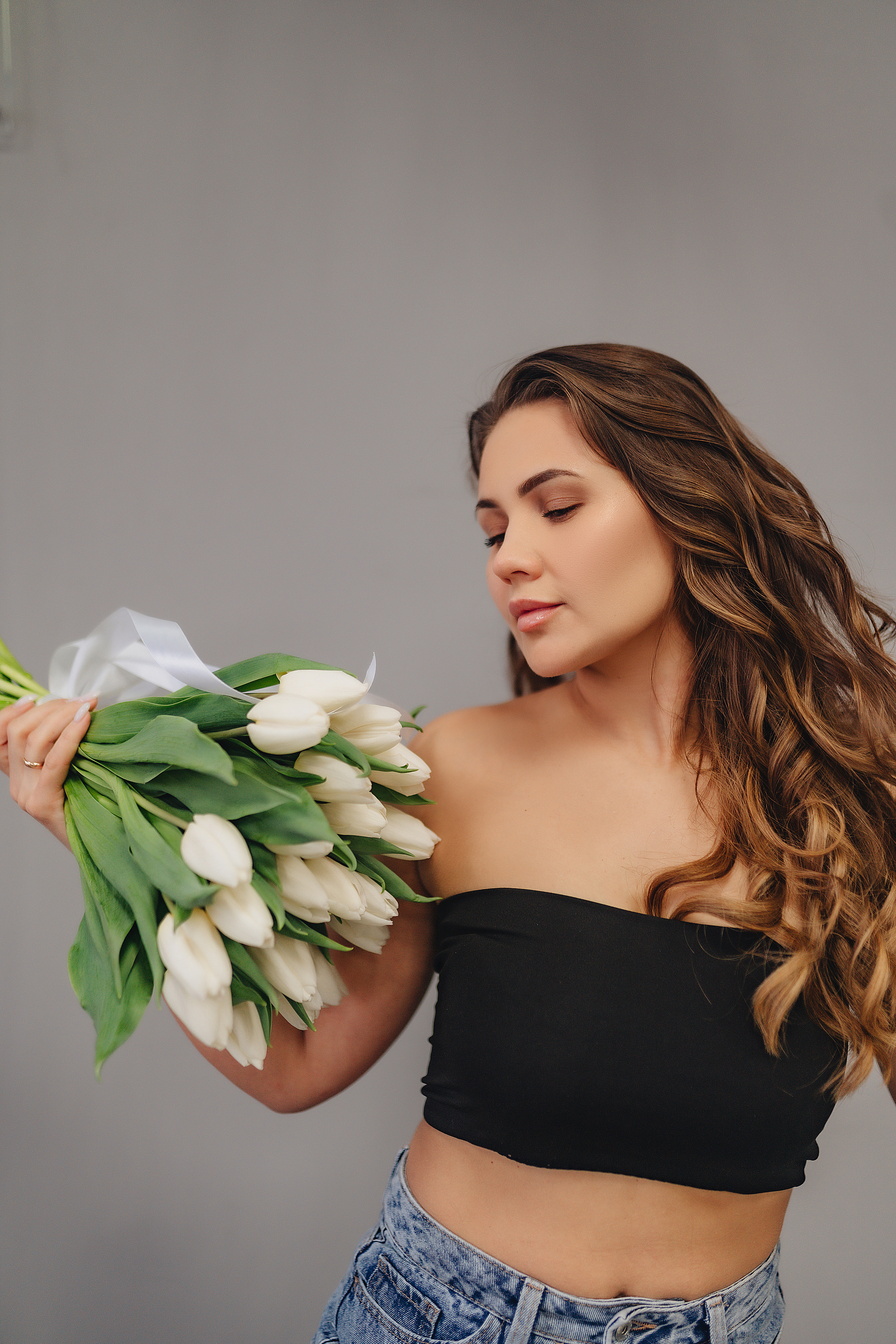 Анна | Фотодень с цветами. Фотограф Карина Шмулёва. Воронеж и область