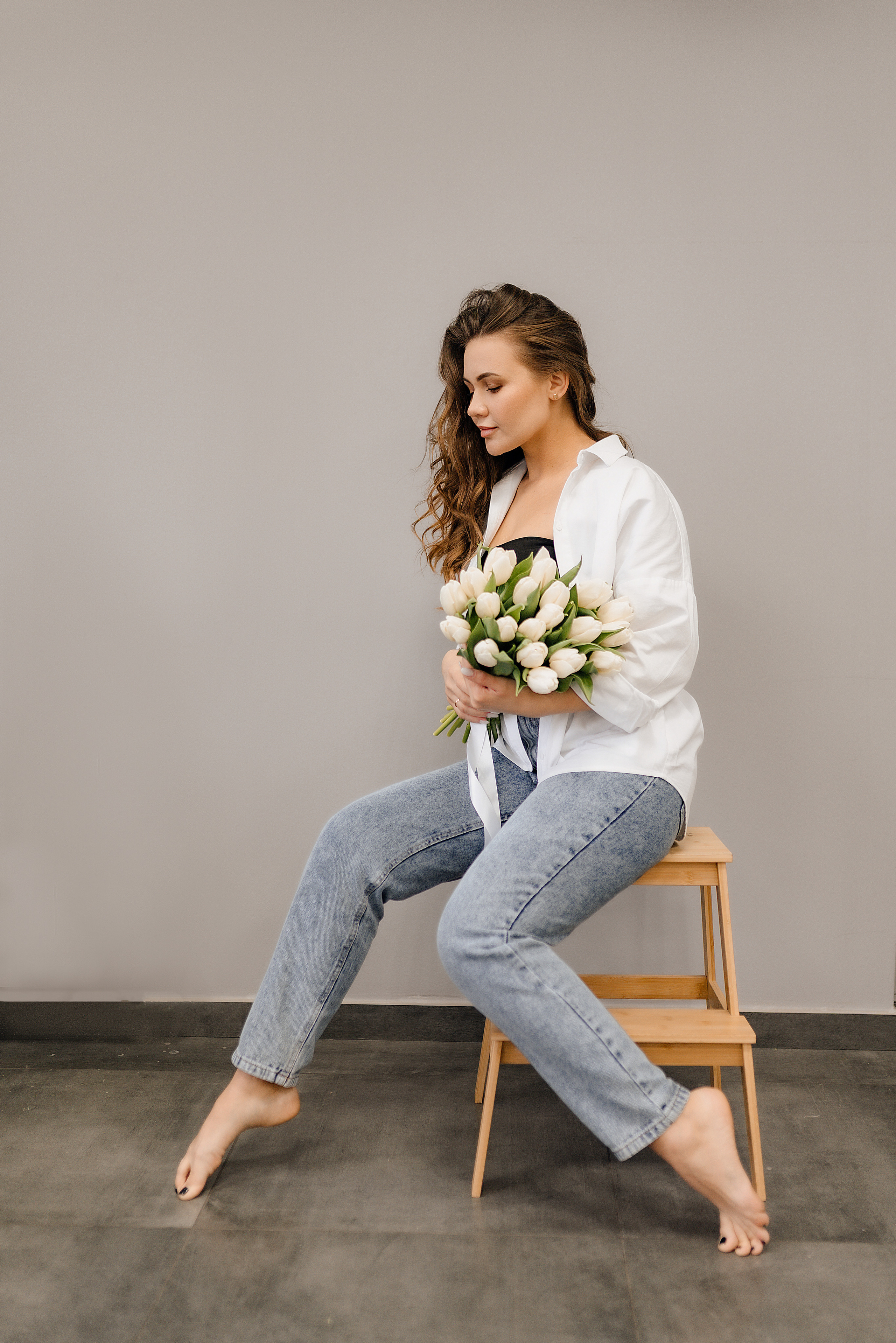 Анна | Фотодень с цветами. Фотограф Карина Шмулёва. Воронеж и область