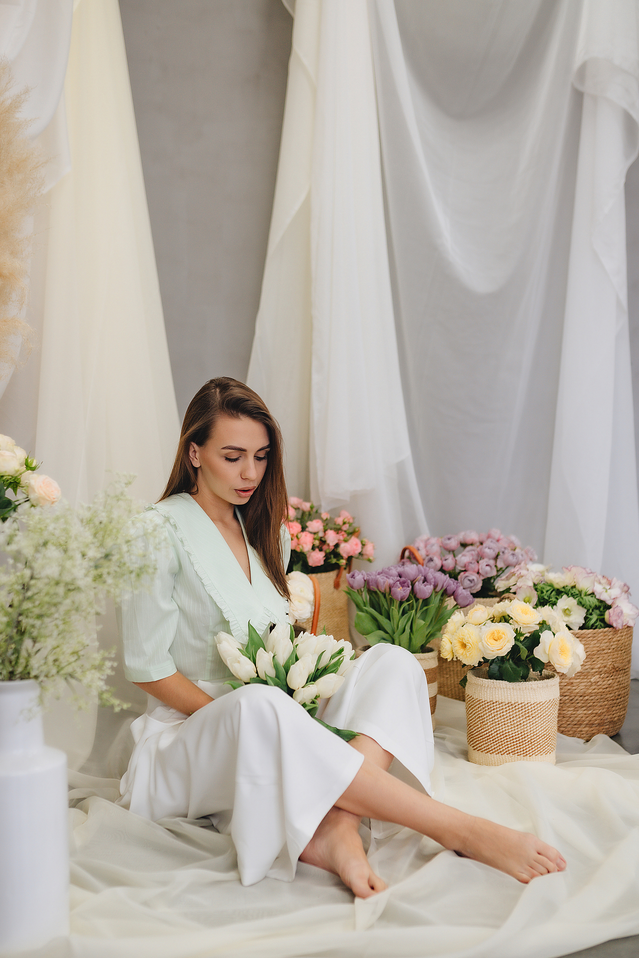 Юлия | Фотодень с цветами. Фотограф Карина Шмулёва. Воронеж и область