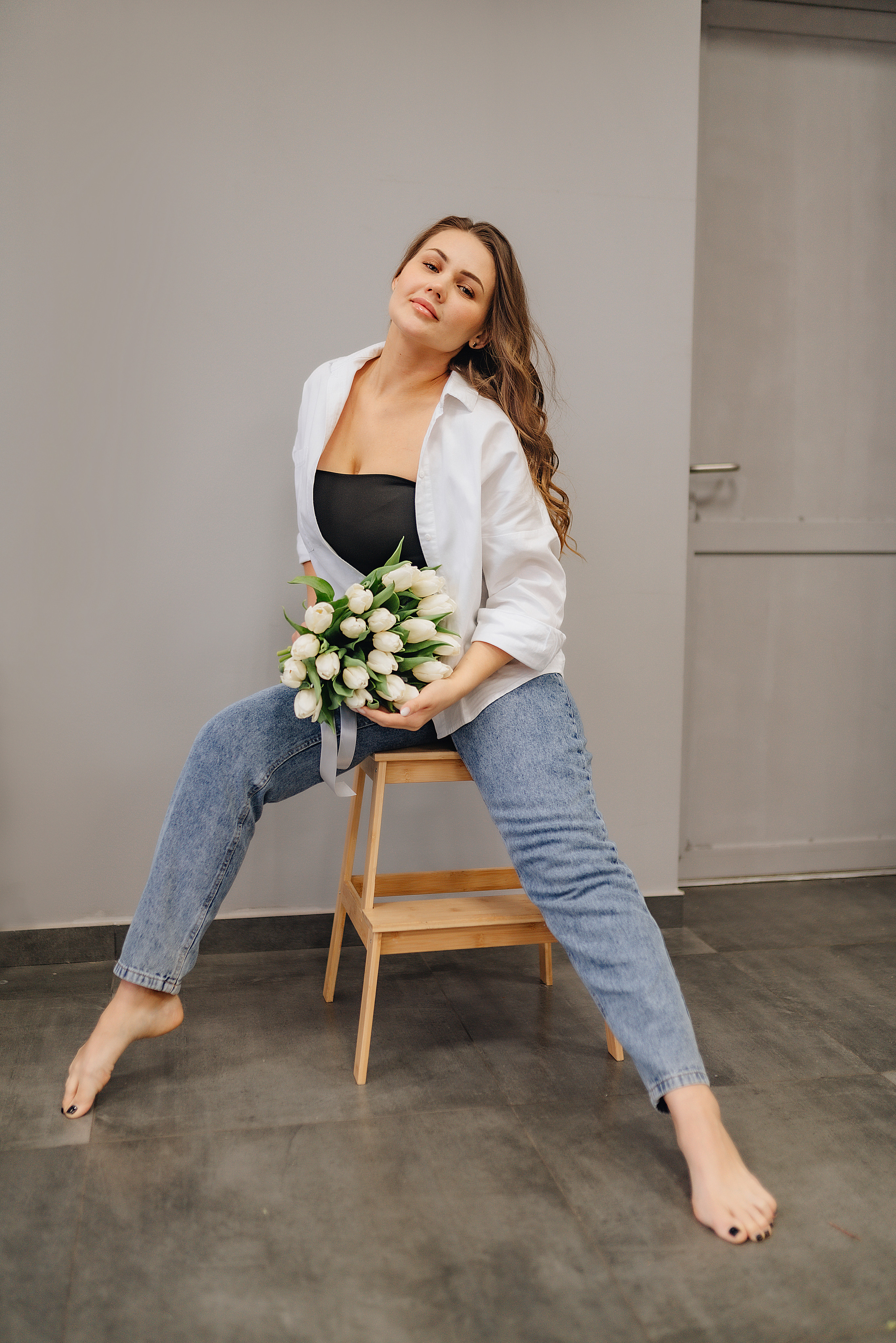 Анна | Фотодень с цветами. Фотограф Карина Шмулёва. Воронеж и область