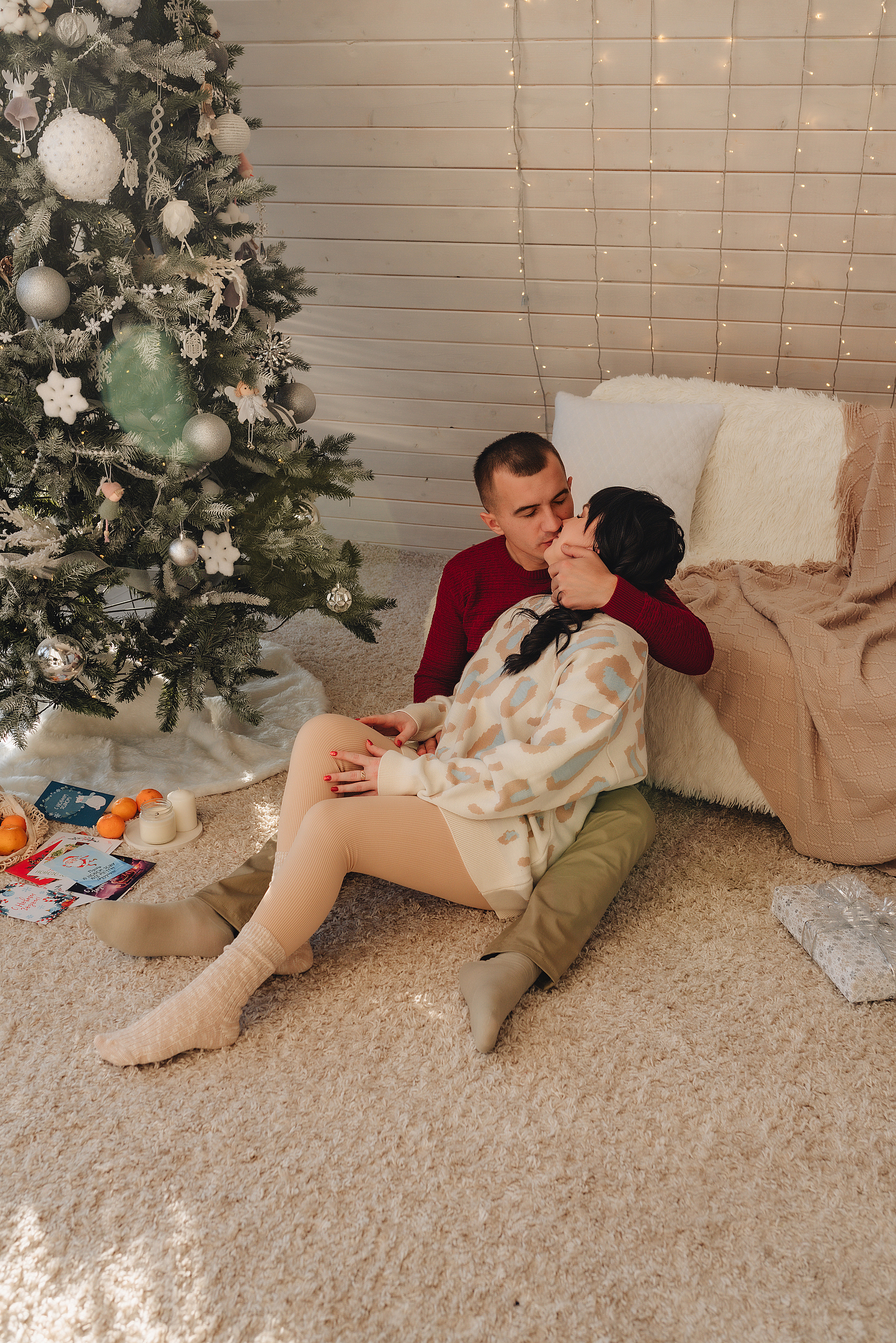 Семья Соколовых | Новогодний фотодень. Фотограф Карина Шмулёва. Воронеж и область