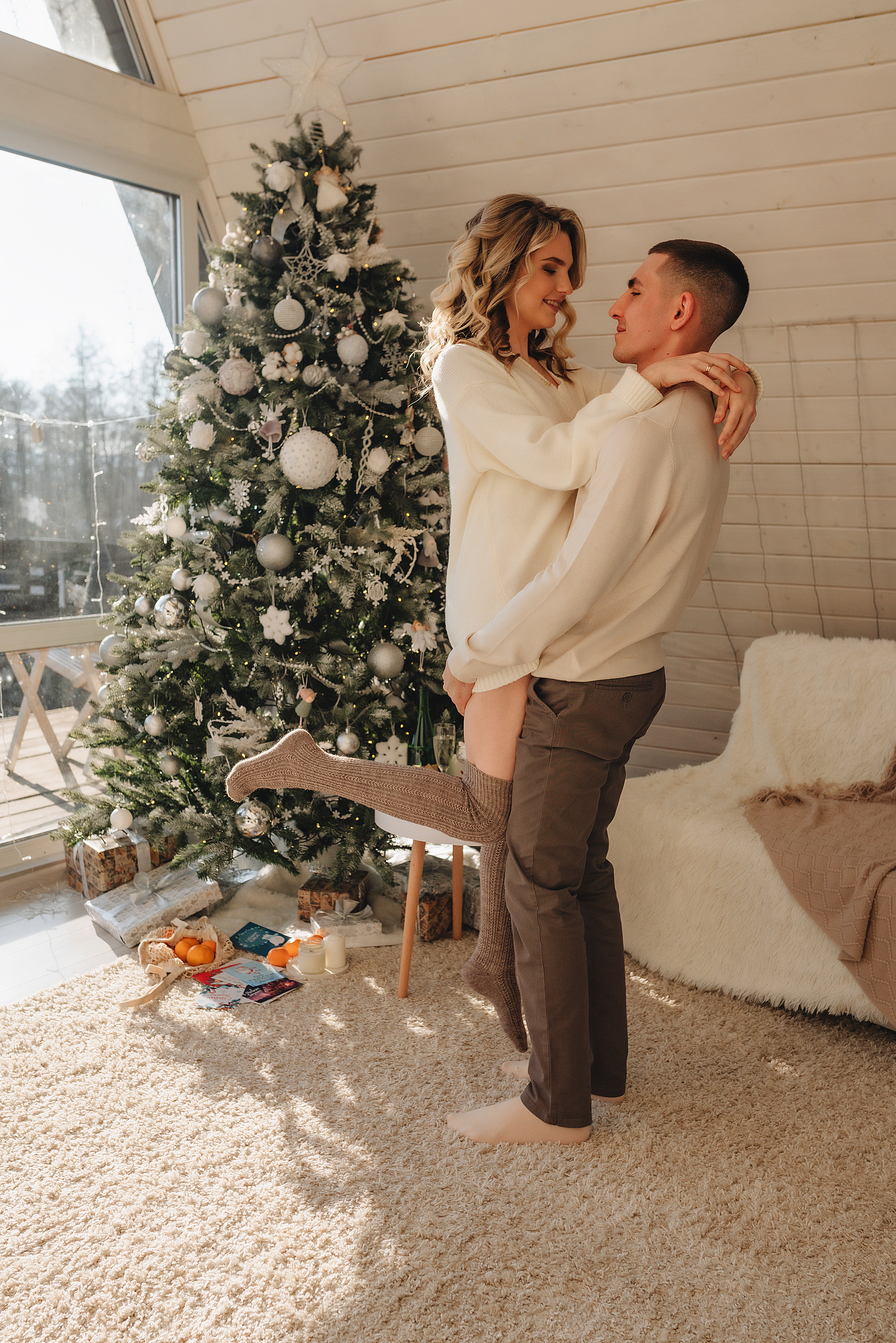 Кристина и Вадим | Новогодний фотодень. Фотограф Карина Шмулёва. Воронеж и область