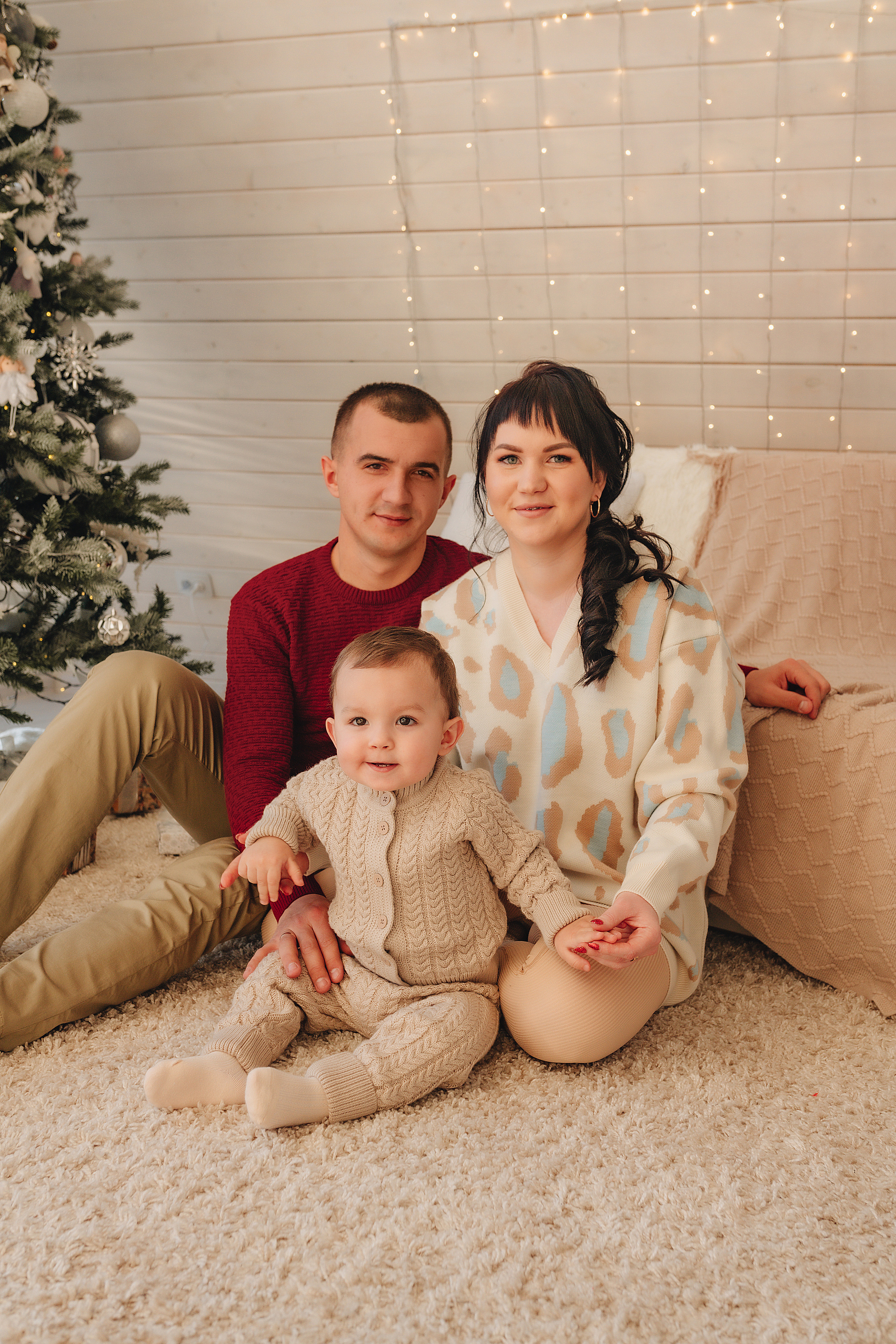 Семья Соколовых | Новогодний фотодень. Фотограф Карина Шмулёва. Воронеж и область